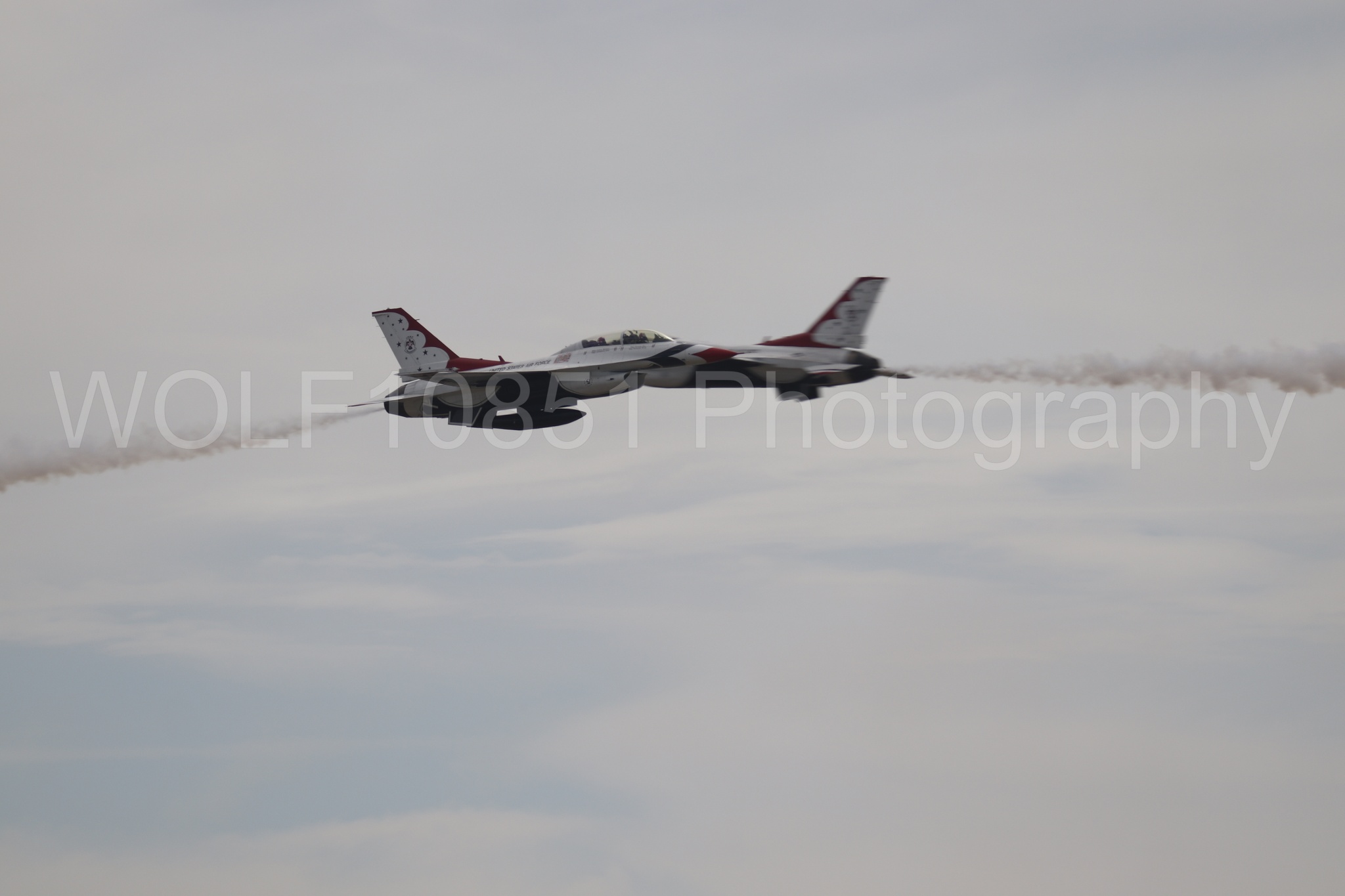 F-16 Fighting Falcon | Red White and Blue | Thunderbirds | WOLF10851 Photography