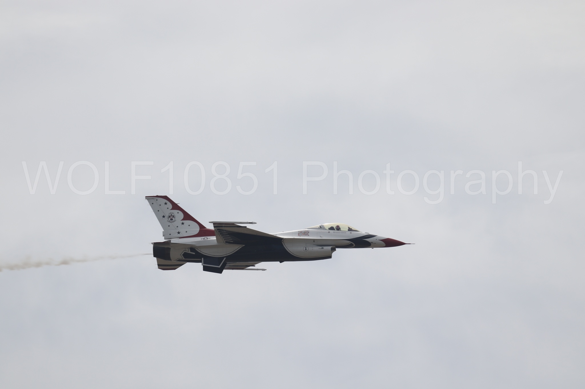 F-16 Fighting Falcon | Red White and Blue | Thunderbirds | WOLF10851 Photography