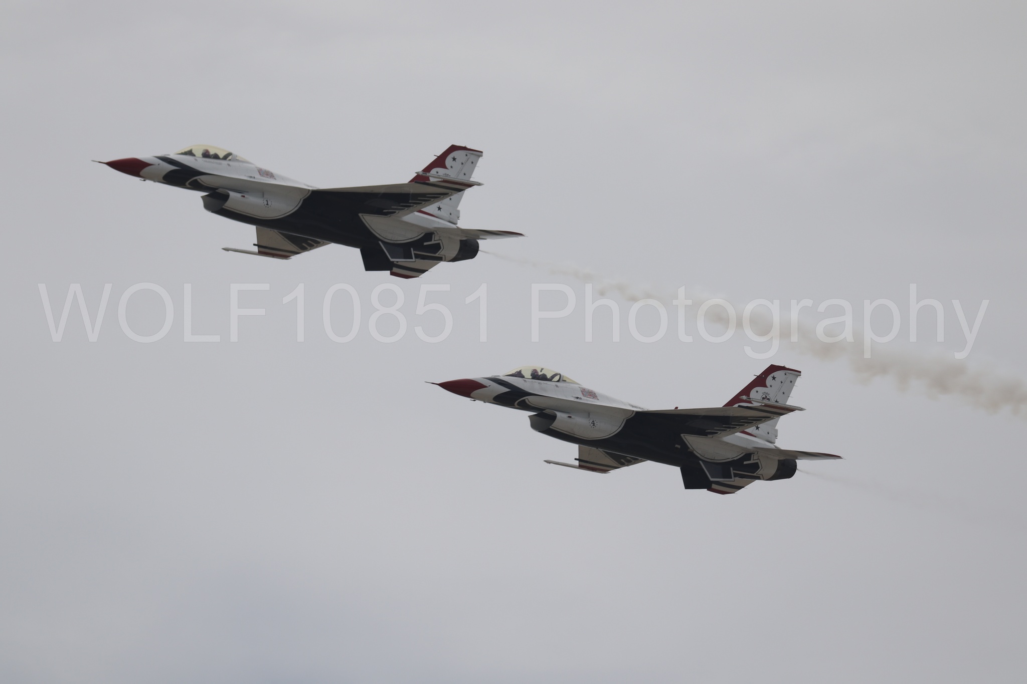 F-16 Fighting Falcon | Red White and Blue | Thunderbirds | WOLF10851 Photography