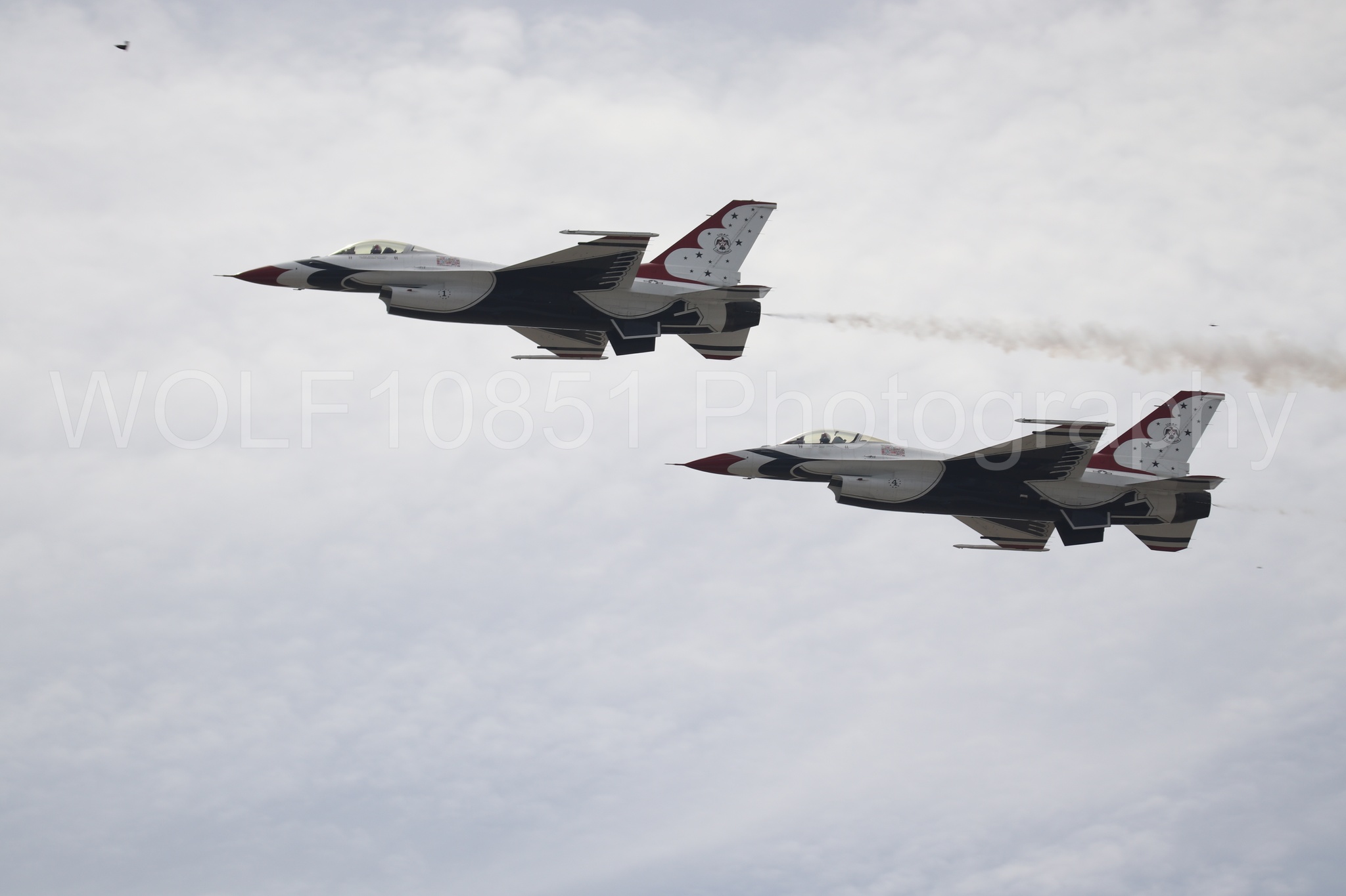 F-16 Fighting Falcon | Red White and Blue | Thunderbirds | WOLF10851 Photography