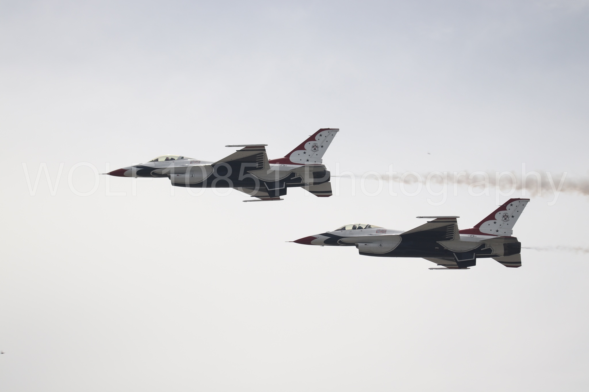 F-16 Fighting Falcon | Red White and Blue | Thunderbirds | WOLF10851 Photography
