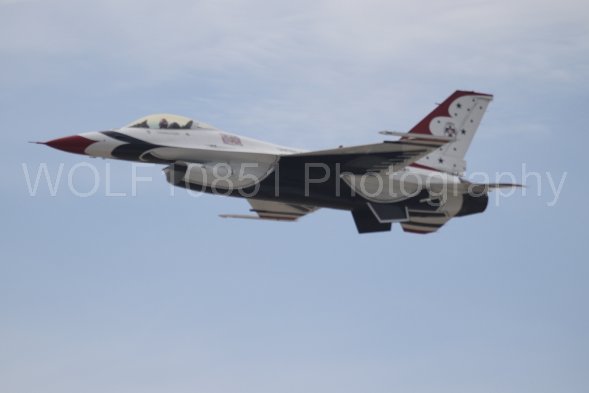 F-16 Fighting Falcon | Red White and Blue | Thunderbirds | WOLF10851 Photography
