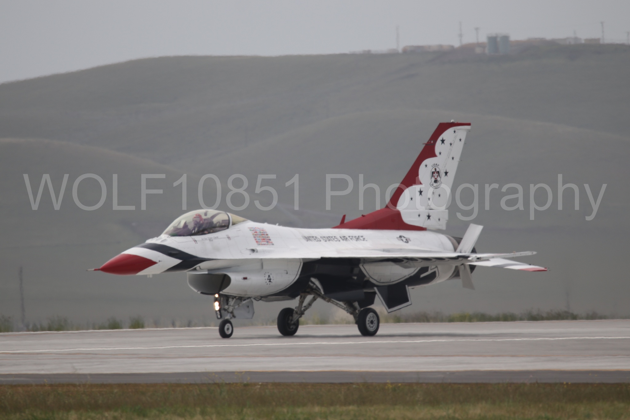 F-16 Fighting Falcon | Red White and Blue | Thunderbirds | WOLF10851 Photography