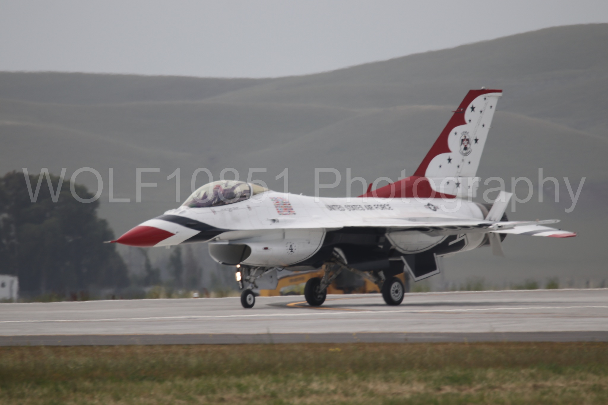 F-16 Fighting Falcon | Red White and Blue | Thunderbirds | WOLF10851 Photography