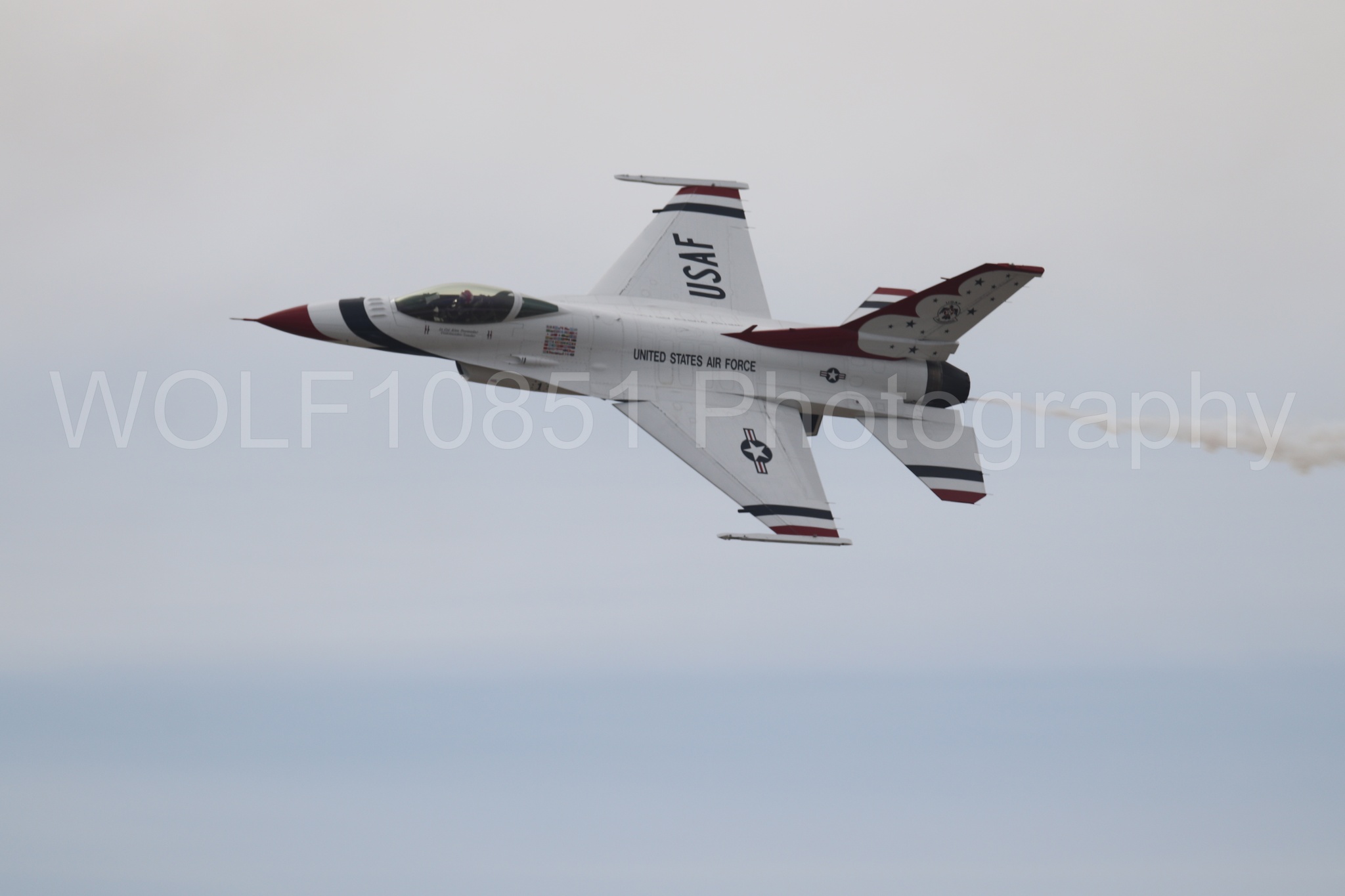 F-16 Fighting Falcon | Red White and Blue | Thunderbirds | WOLF10851 Photography