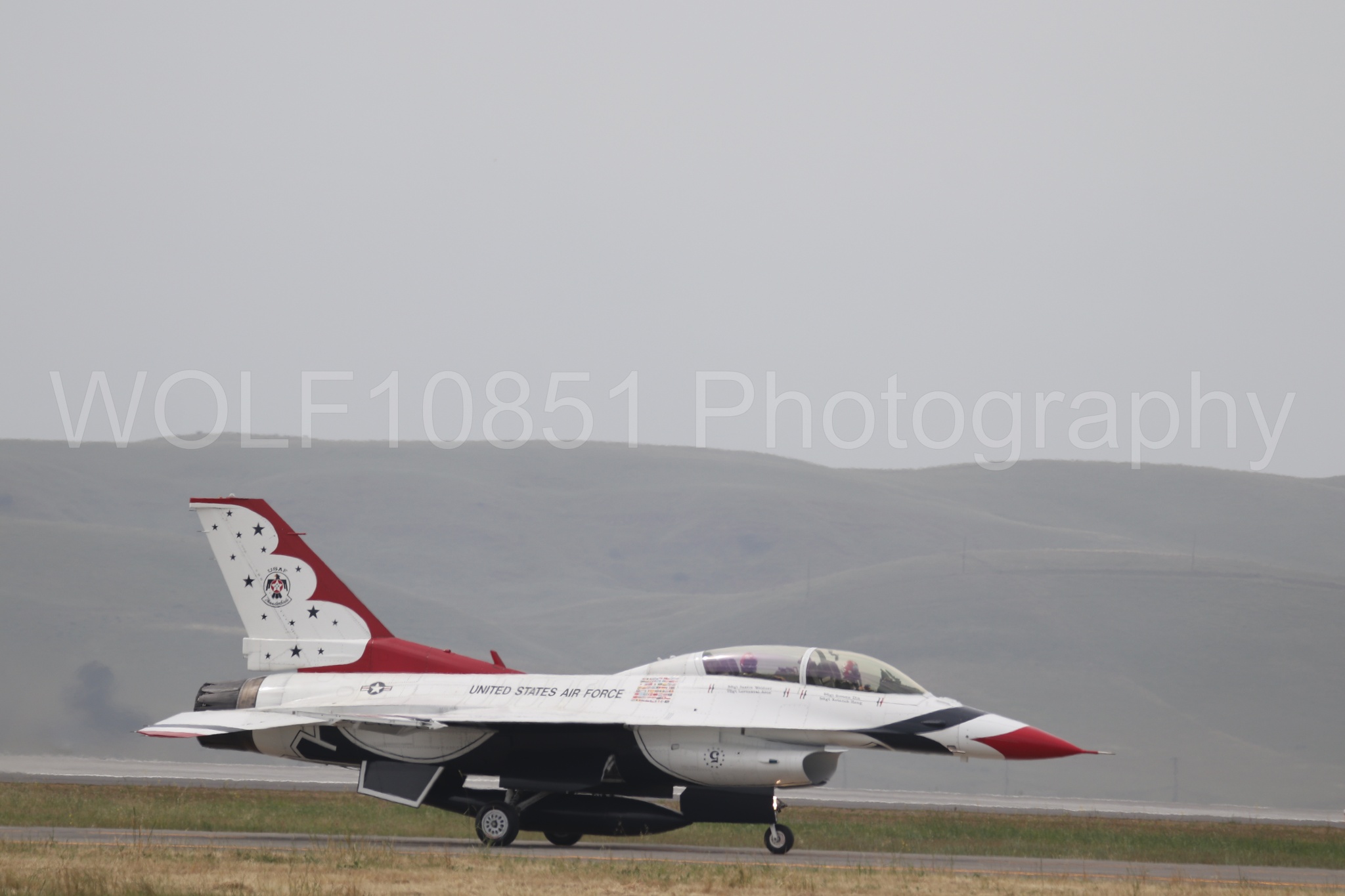 F-16 Fighting Falcon | Red White and Blue | Thunderbirds | WOLF10851 Photography