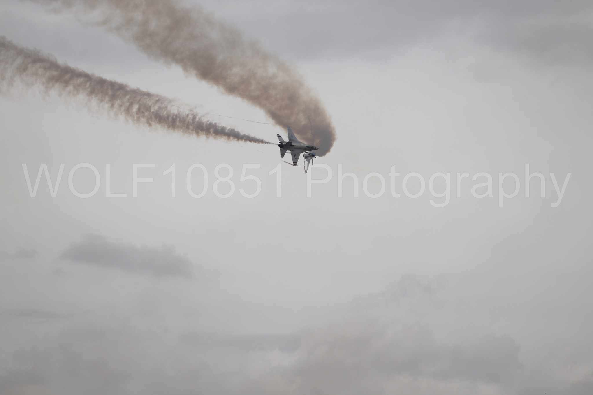 F-16 Fighting Falcon | Red White and Blue | Thunderbirds | WOLF10851 Photography