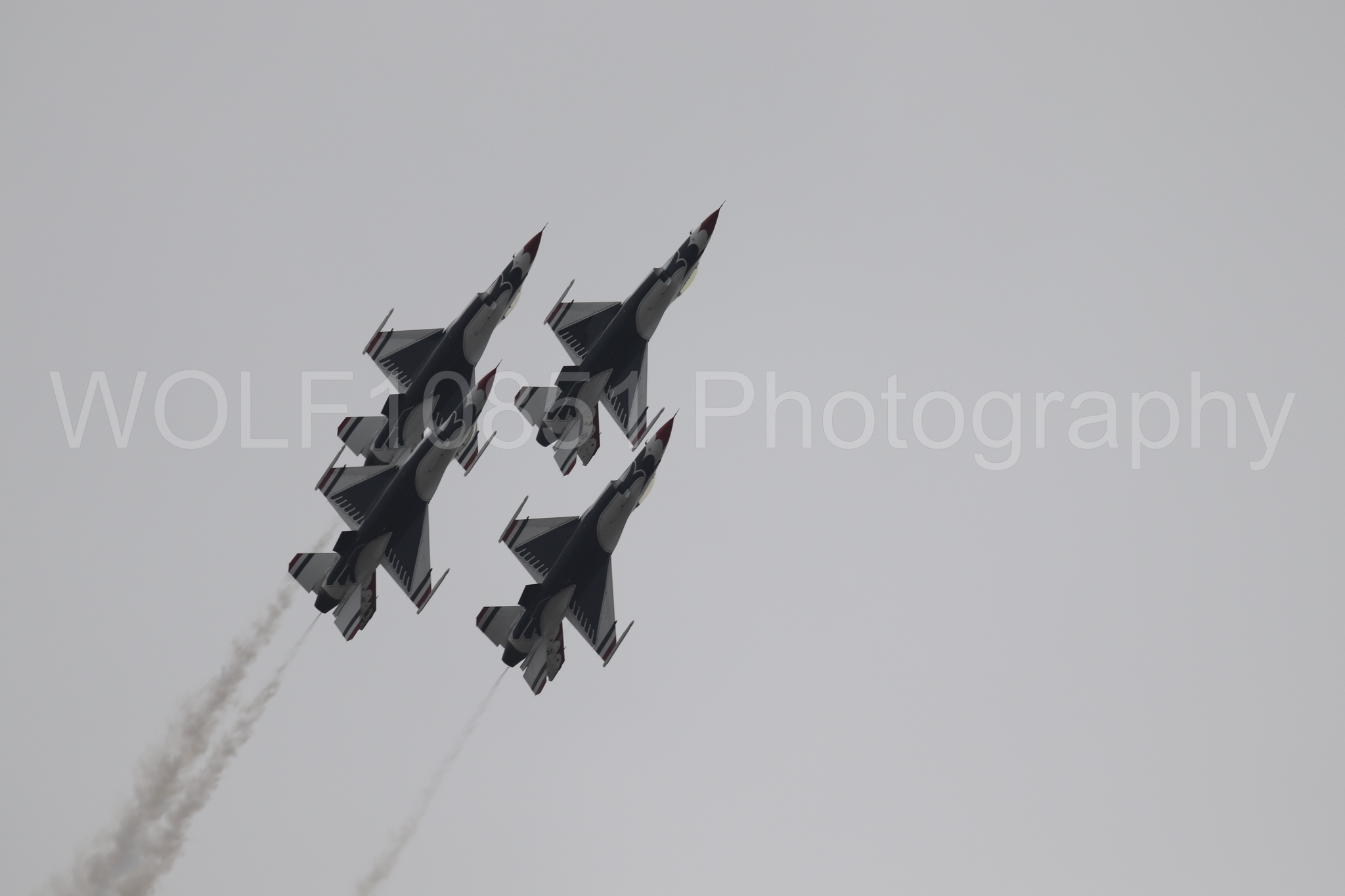 F-16 Fighting Falcon | Red White and Blue | Thunderbirds | WOLF10851 Photography