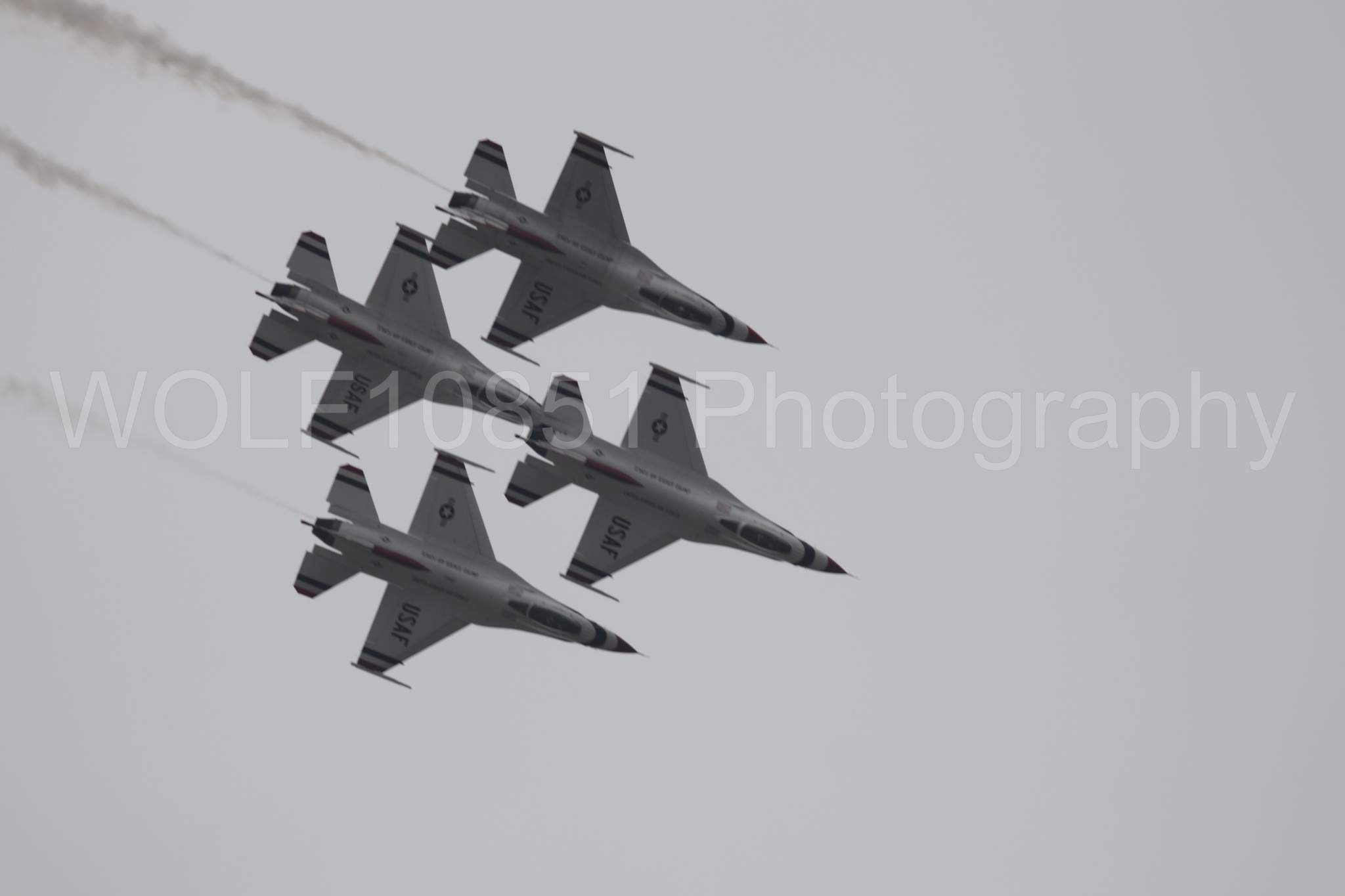 F-16 Fighting Falcon | Red White and Blue | Thunderbirds | WOLF10851 Photography