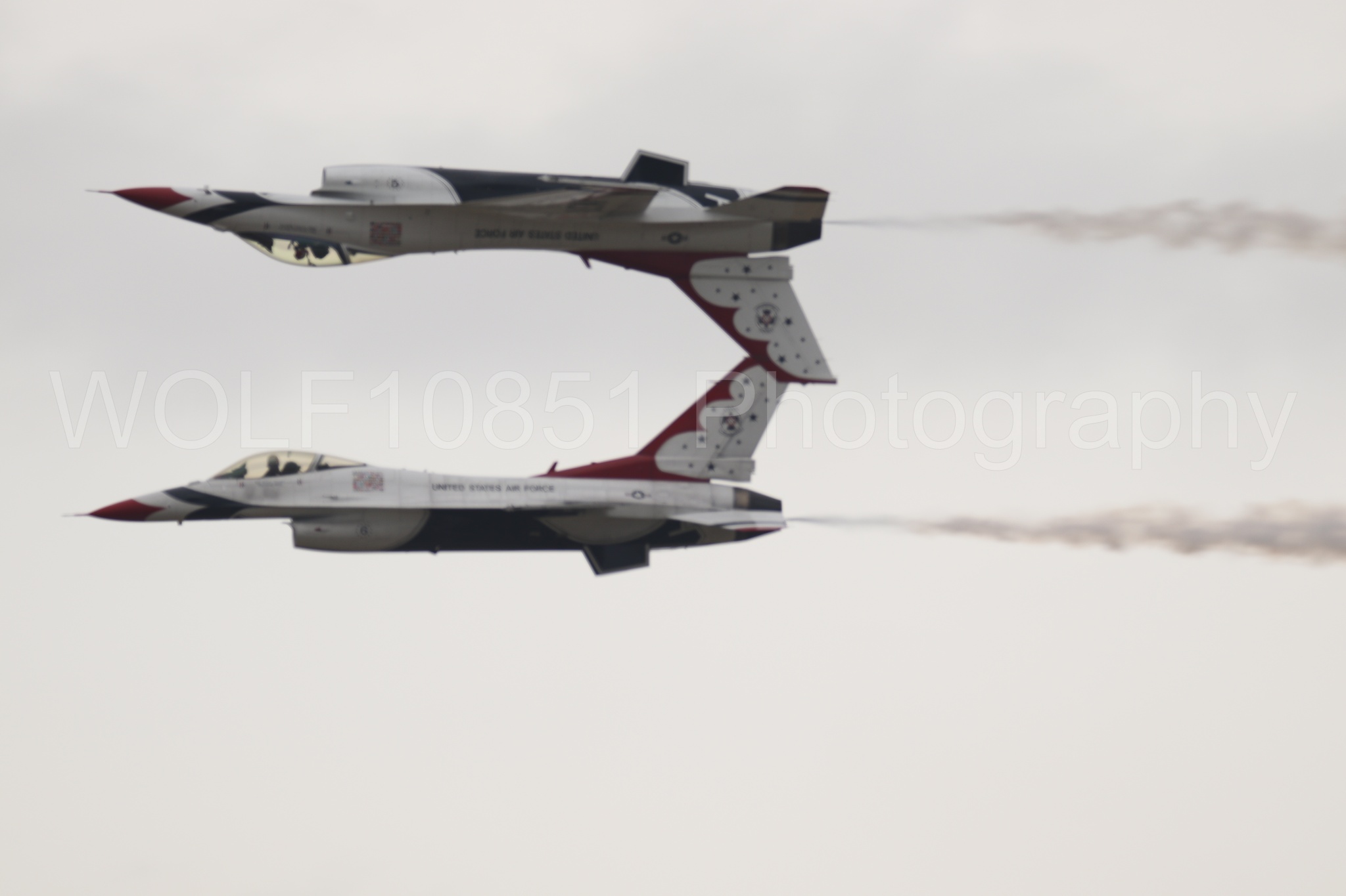 F-16 Fighting Falcon | Red White and Blue | Thunderbirds | WOLF10851 Photography
