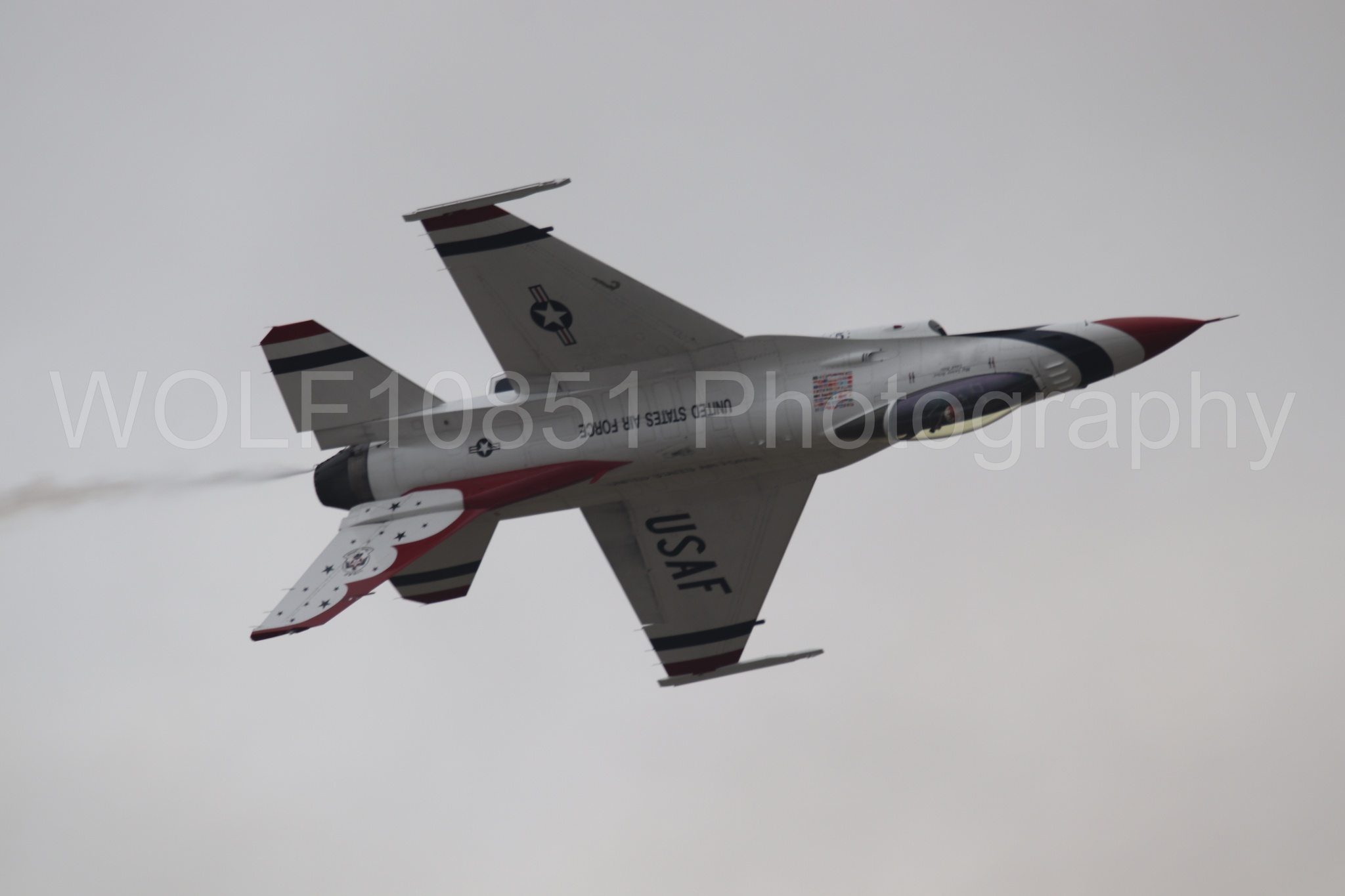 F-16 Fighting Falcon | Red White and Blue | Thunderbirds | WOLF10851 Photography