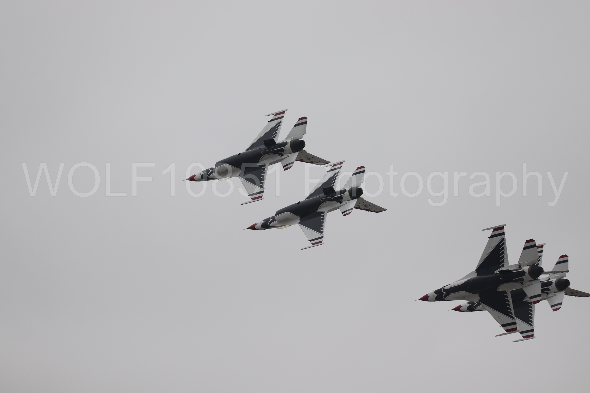F-16 Fighting Falcon | Red White and Blue | Thunderbirds | WOLF10851 Photography