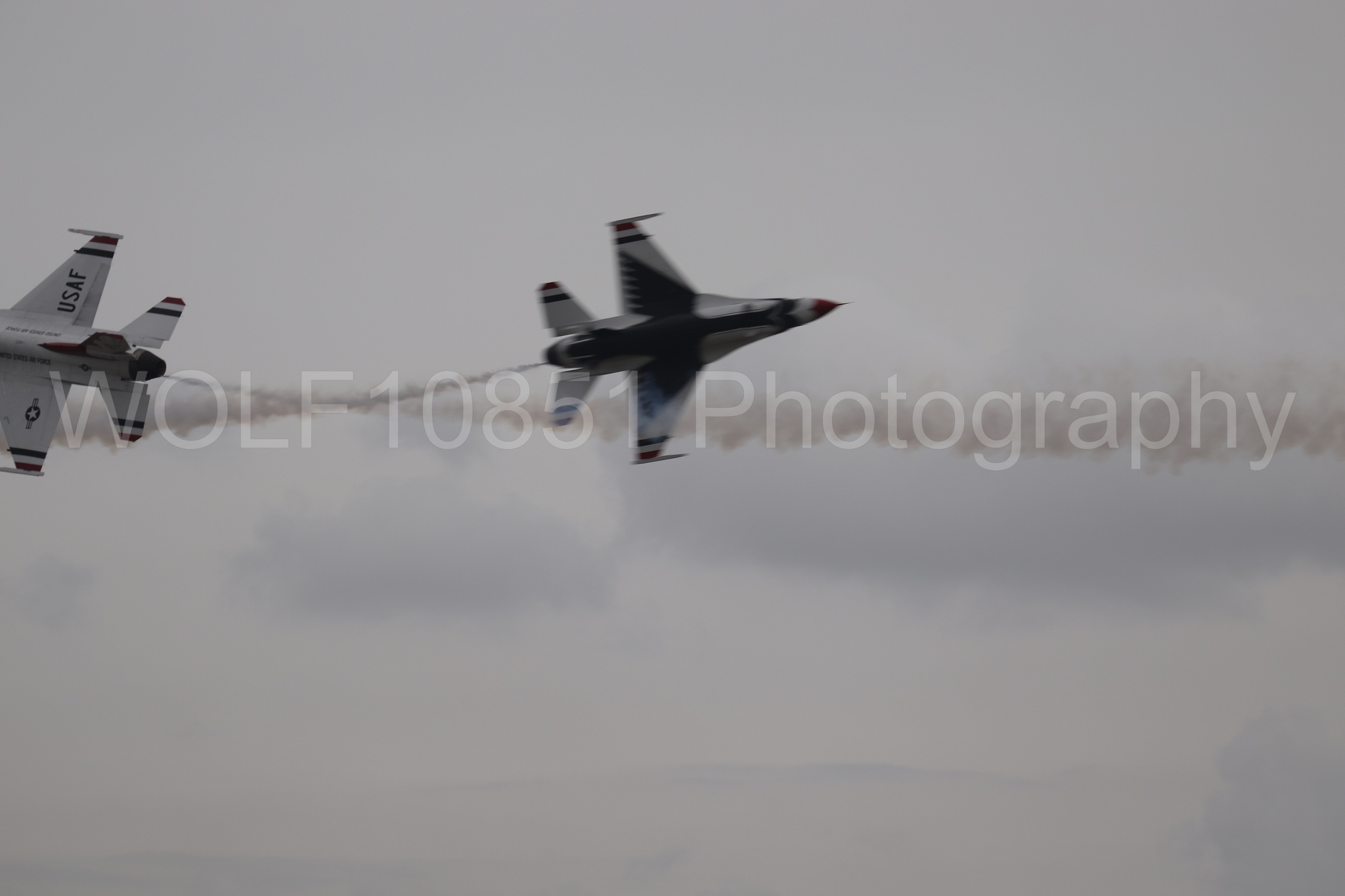 F-16 Fighting Falcon | Red White and Blue | Thunderbirds | WOLF10851 Photography