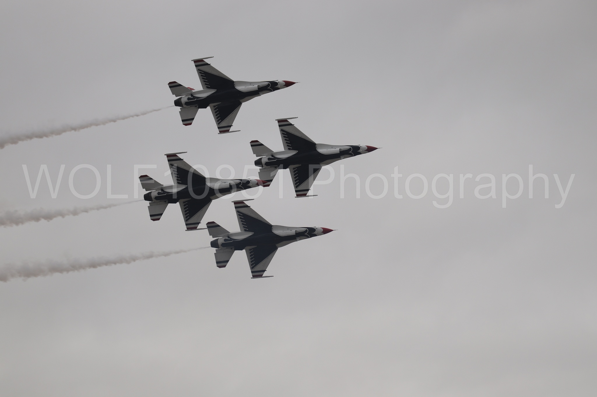 F-16 Fighting Falcon | Red White and Blue | Thunderbirds | WOLF10851 Photography