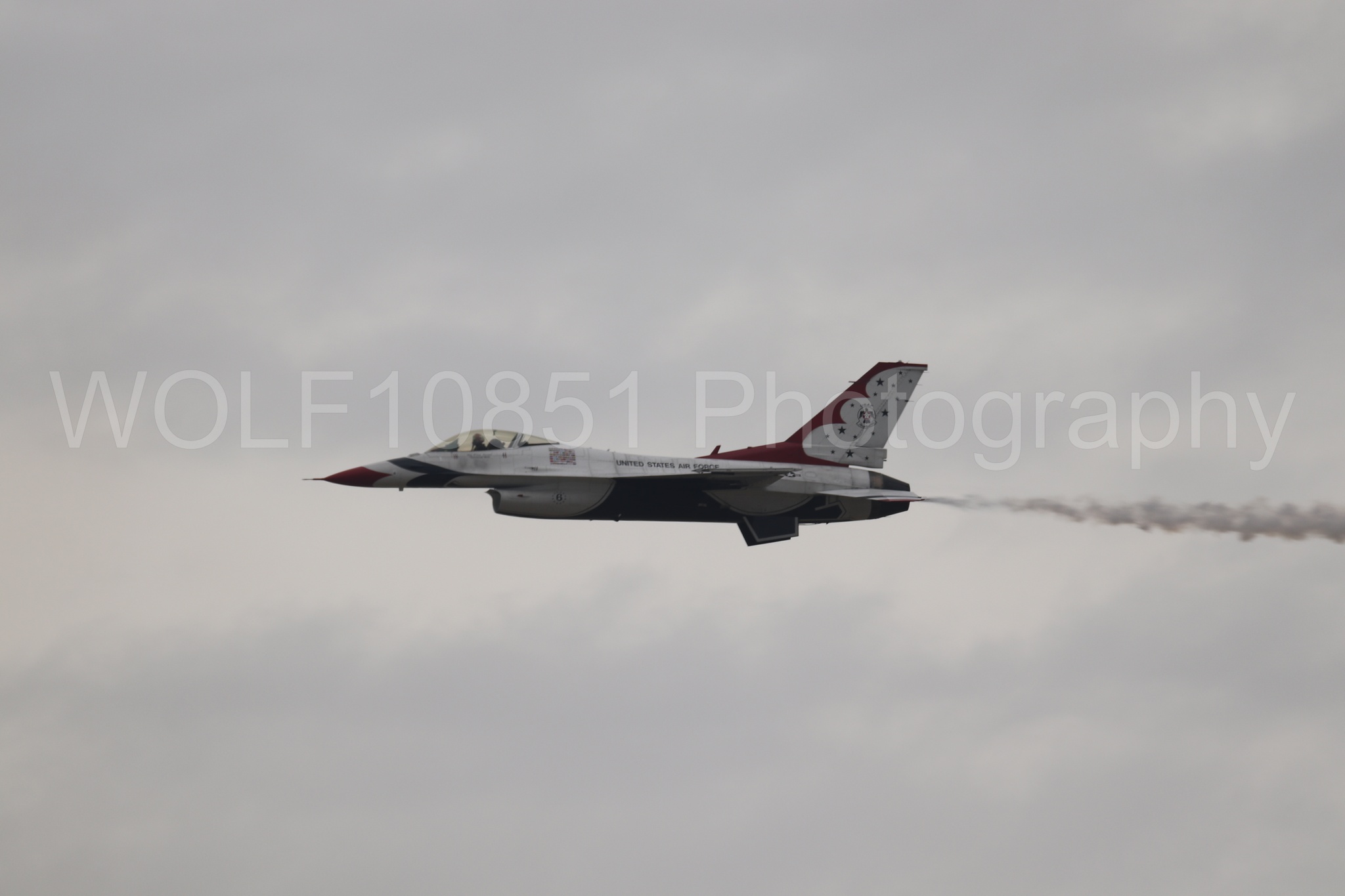F-16 Fighting Falcon | Red White and Blue | Thunderbirds | WOLF10851 Photography