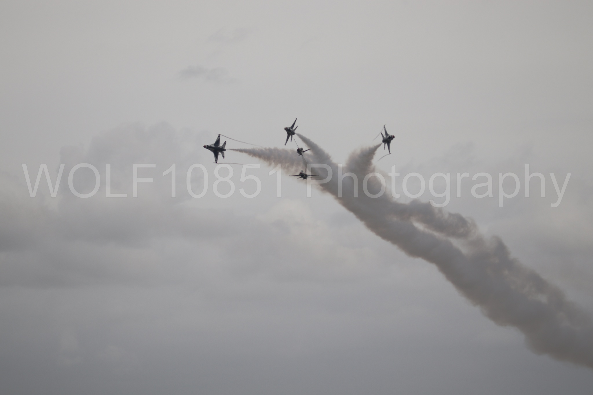 F-16 Fighting Falcon | Red White and Blue | Thunderbirds | WOLF10851 Photography