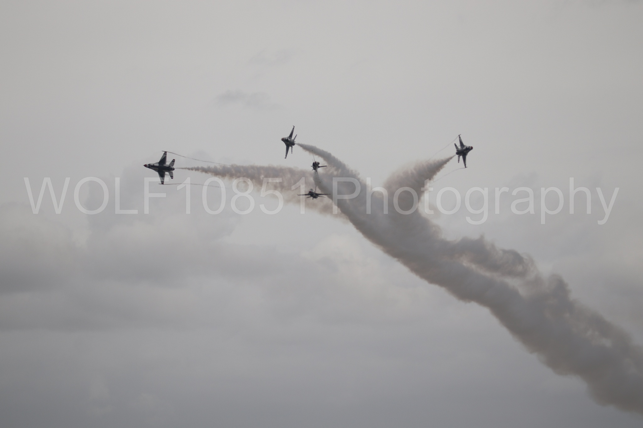 F-16 Fighting Falcon | Red White and Blue | Thunderbirds | WOLF10851 Photography