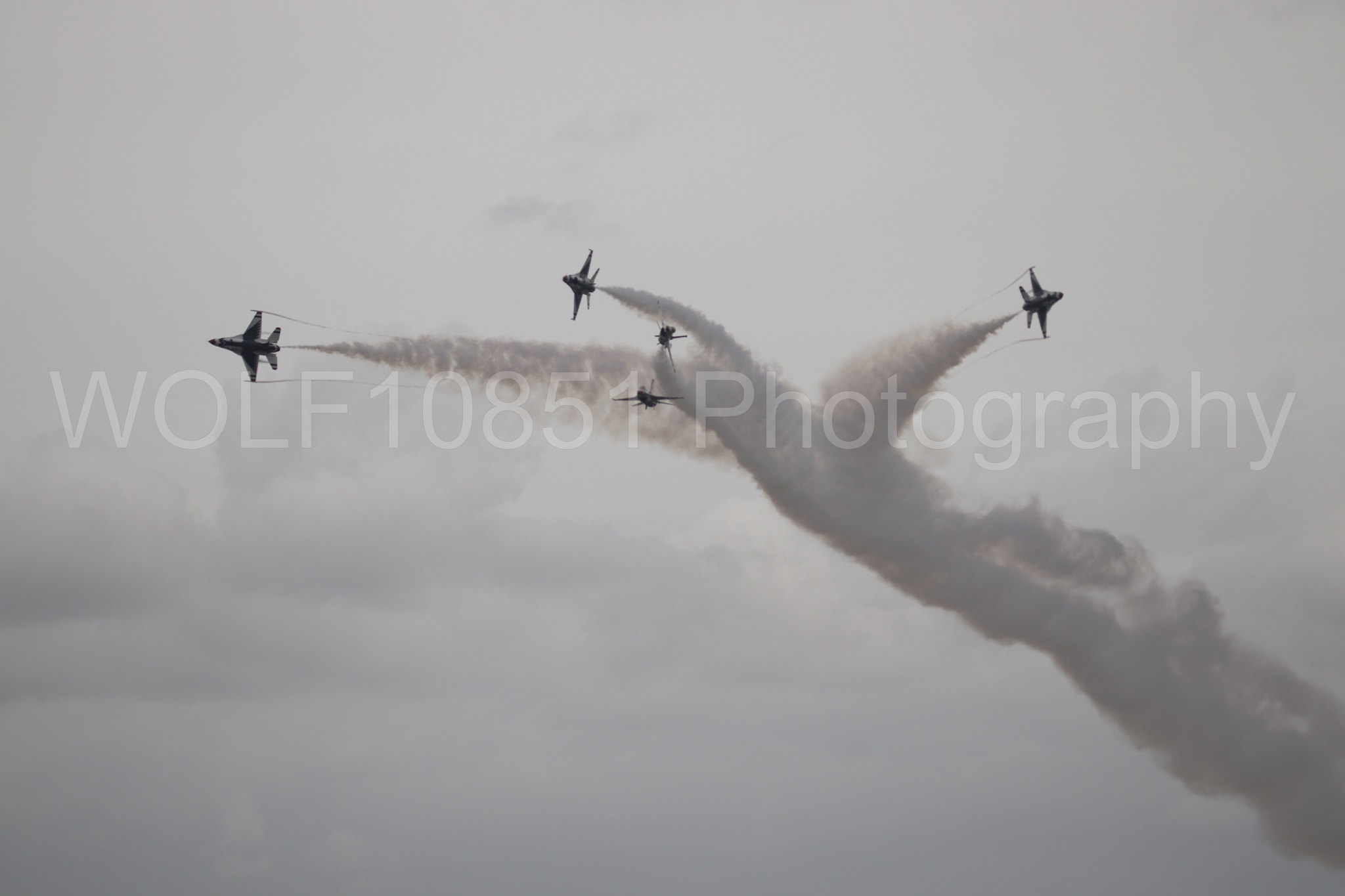 F-16 Fighting Falcon | Red White and Blue | Thunderbirds | WOLF10851 Photography