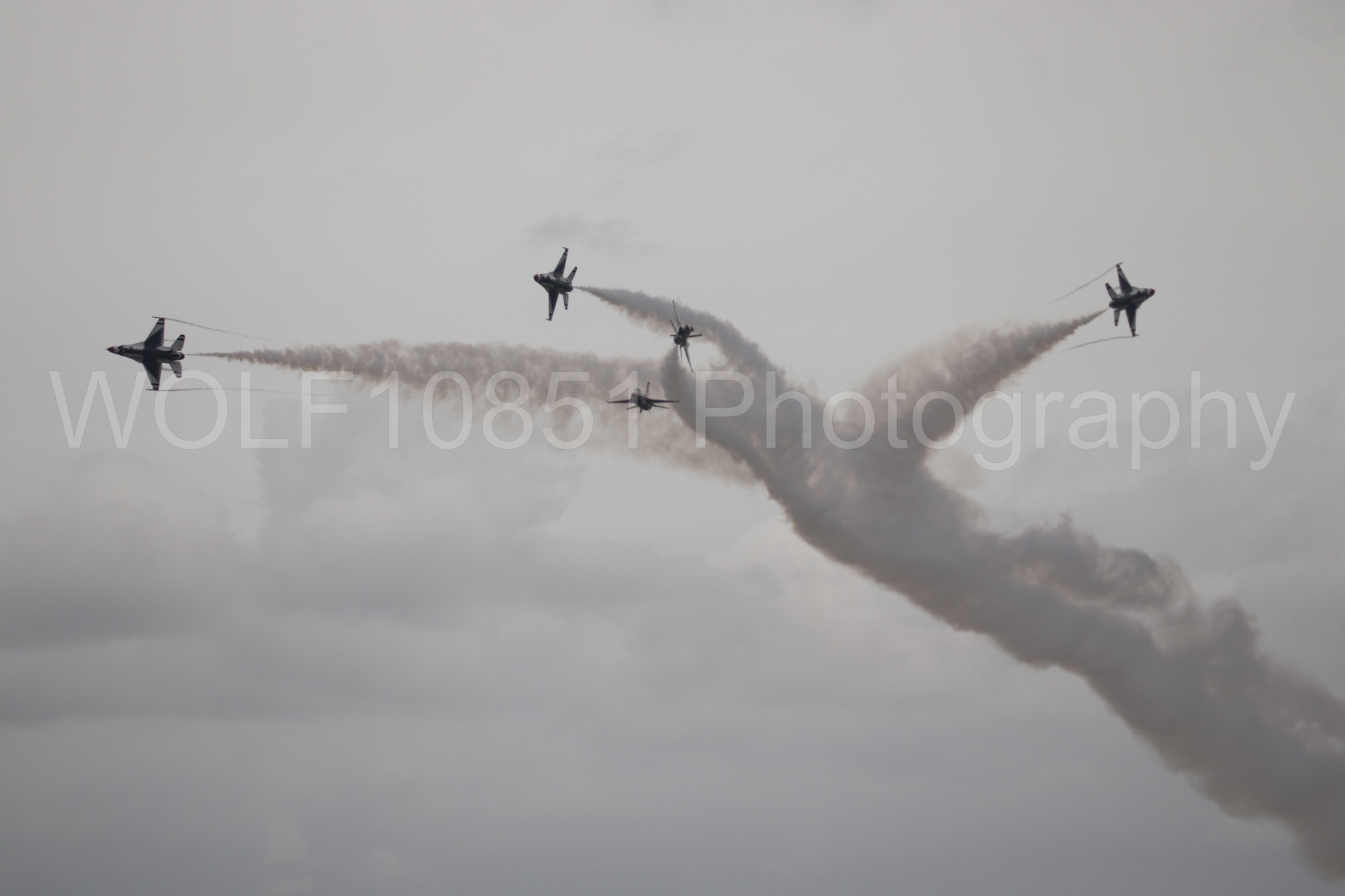 F-16 Fighting Falcon | Red White and Blue | Thunderbirds | WOLF10851 Photography
