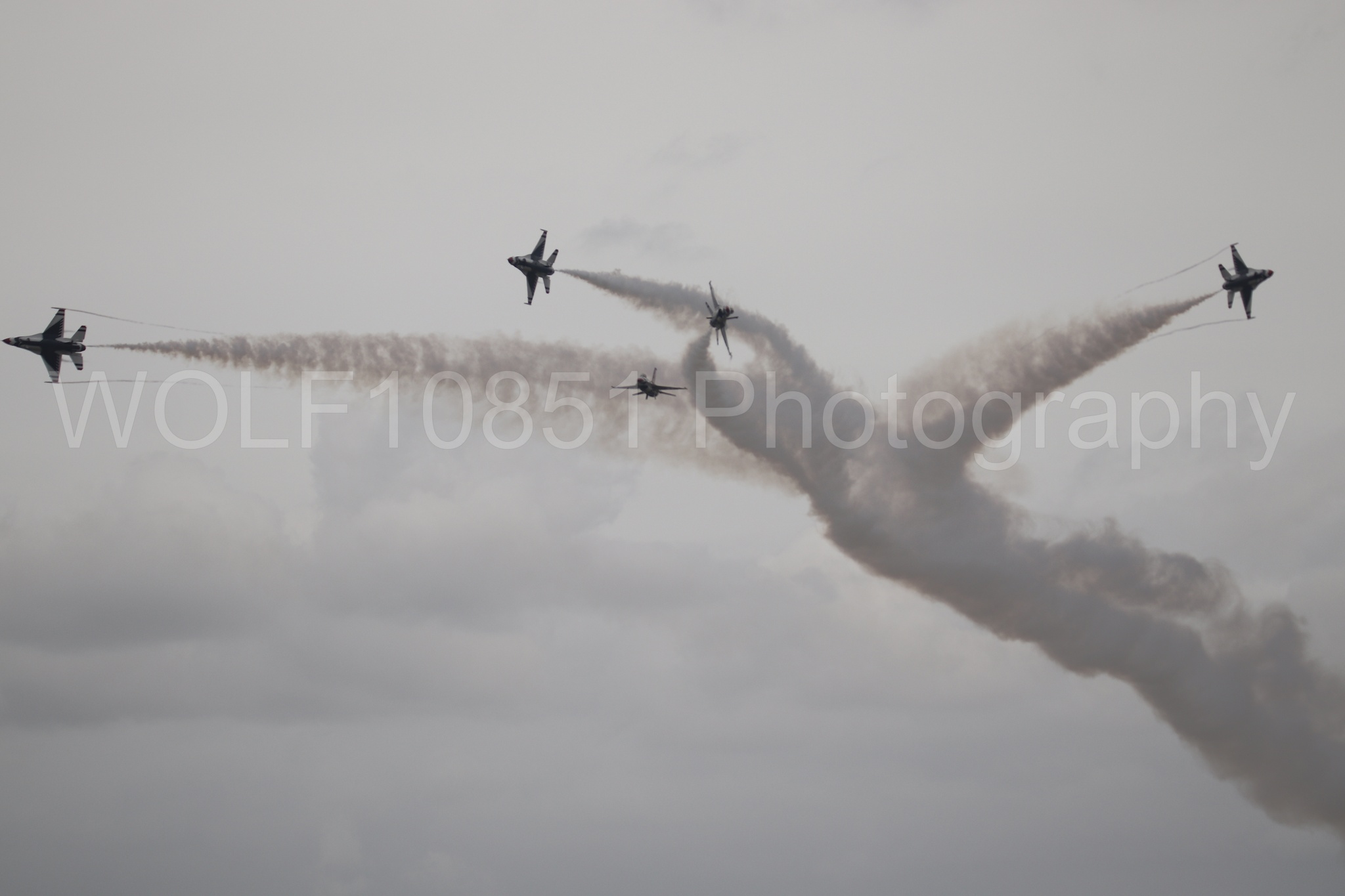 F-16 Fighting Falcon | Red White and Blue | Thunderbirds | WOLF10851 Photography