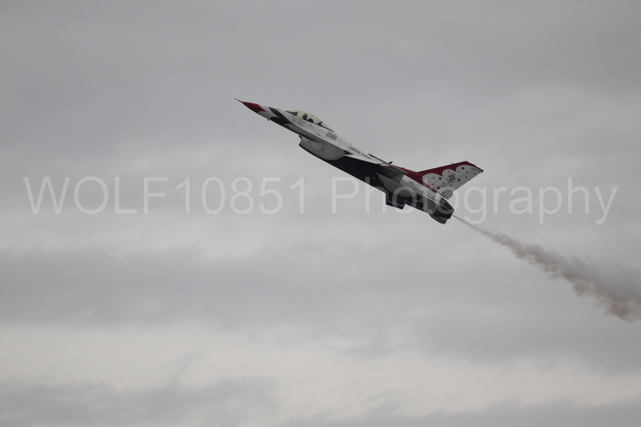 F-16 Fighting Falcon | Red White and Blue | Thunderbirds | WOLF10851 Photography