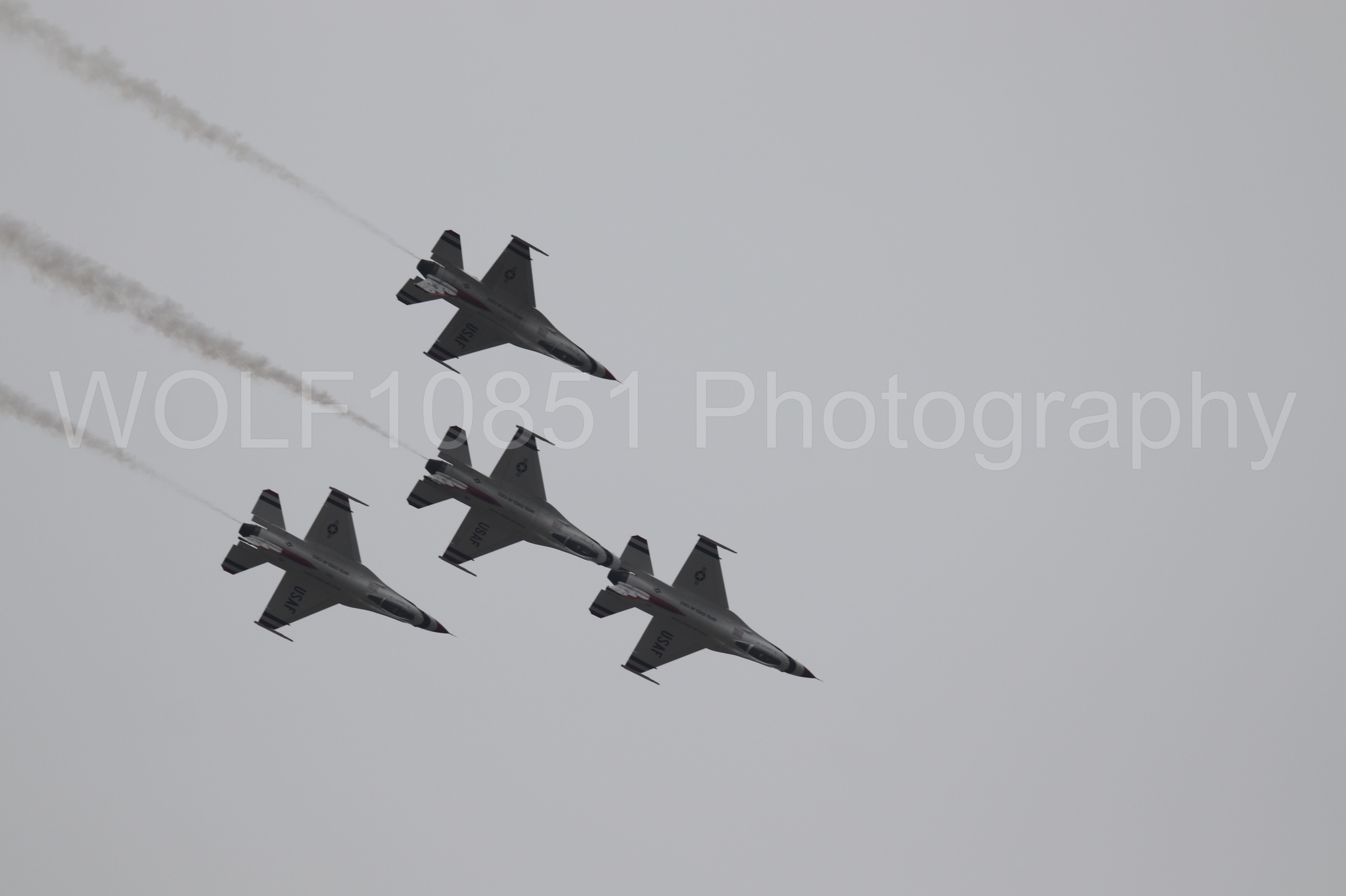 F-16 Fighting Falcon | Red White and Blue | Thunderbirds | WOLF10851 Photography
