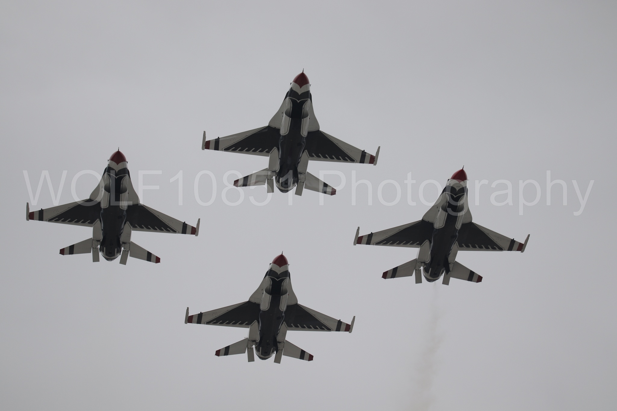 F-16 Fighting Falcon | Red White and Blue | Thunderbirds | WOLF10851 Photography