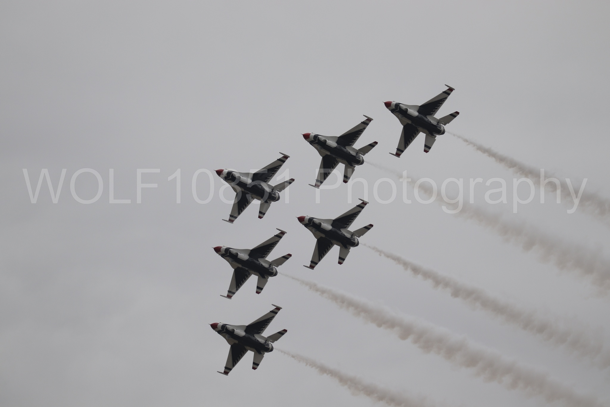 F-16 Fighting Falcon | Red White and Blue | Thunderbirds | WOLF10851 Photography