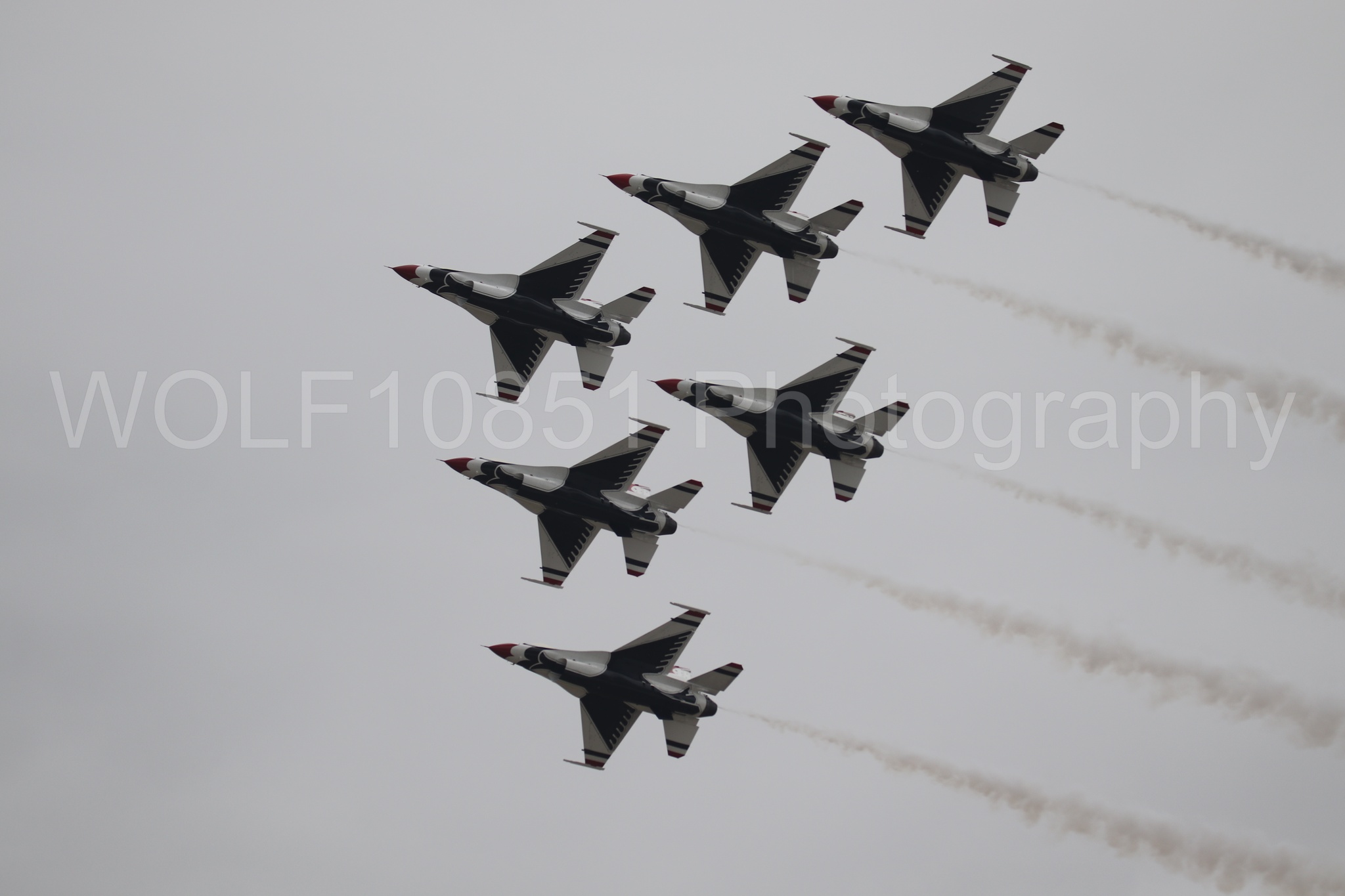 F-16 Fighting Falcon | Red White and Blue | Thunderbirds | WOLF10851 Photography