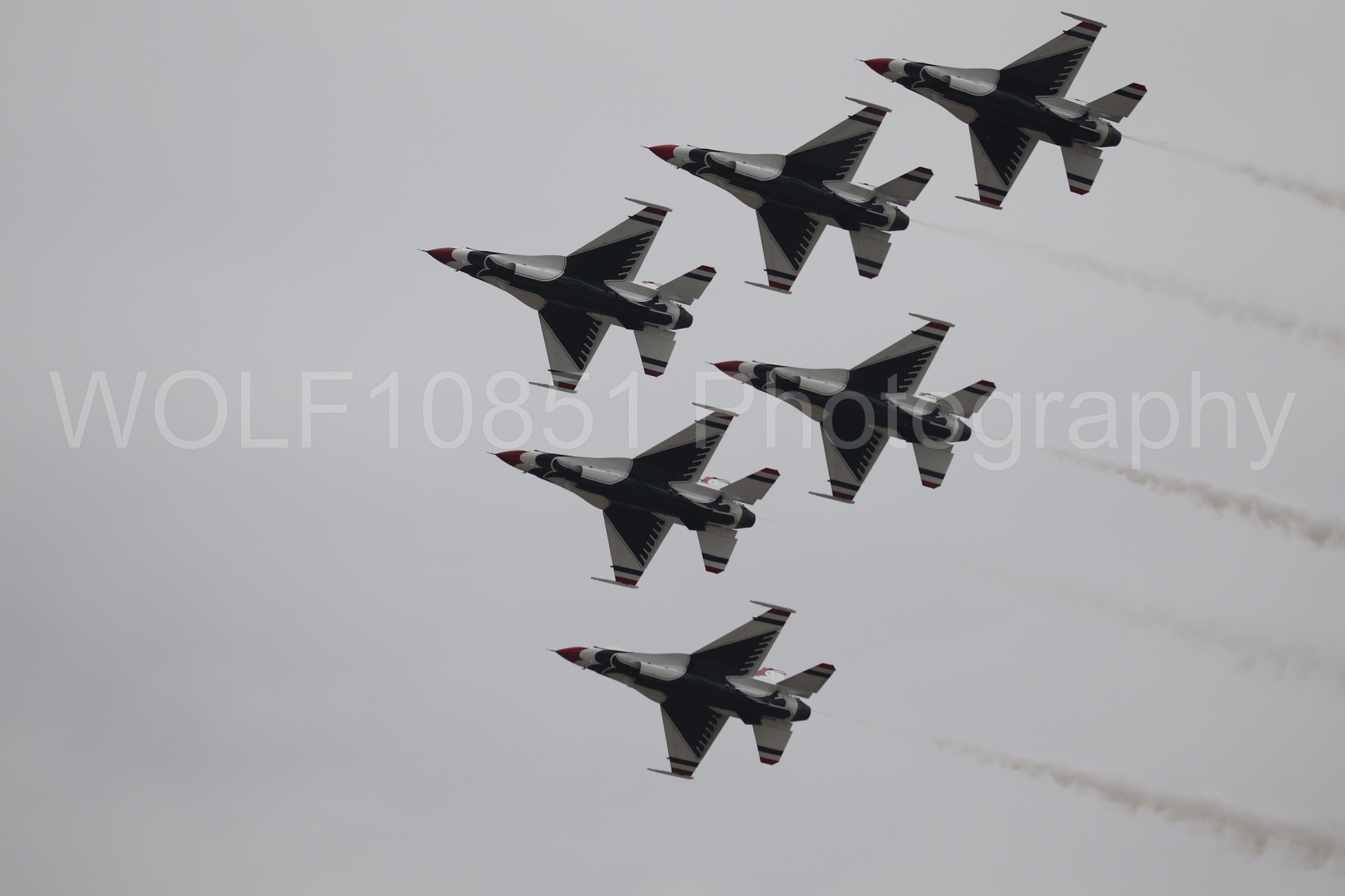 F-16 Fighting Falcon | Red White and Blue | Thunderbirds | WOLF10851 Photography