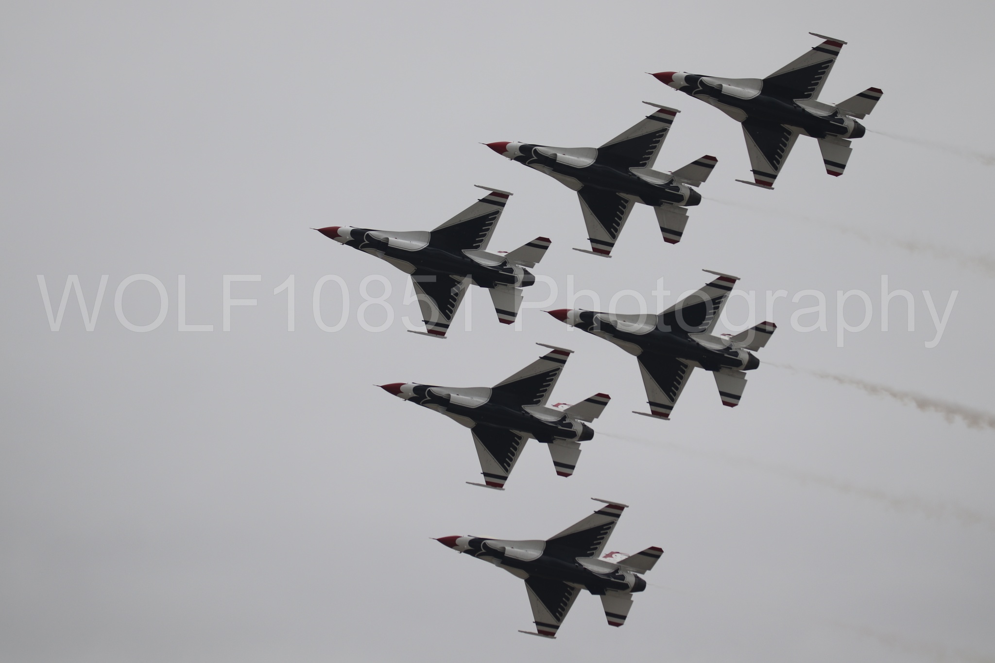 F-16 Fighting Falcon | Red White and Blue | Thunderbirds | WOLF10851 Photography
