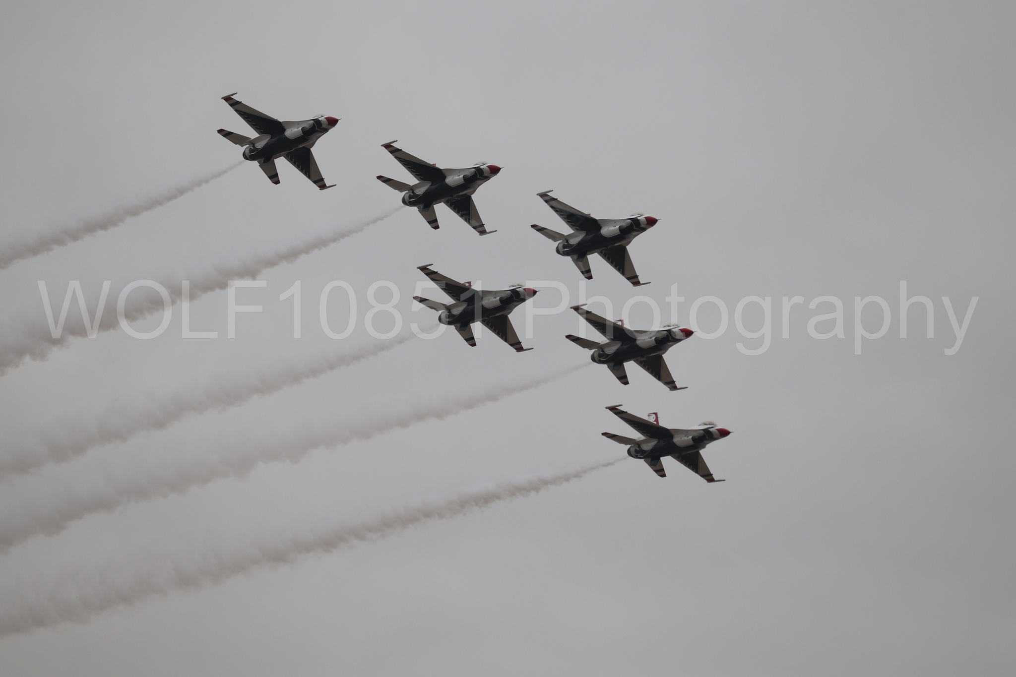 F-16 Fighting Falcon | Red White and Blue | Thunderbirds | WOLF10851 Photography