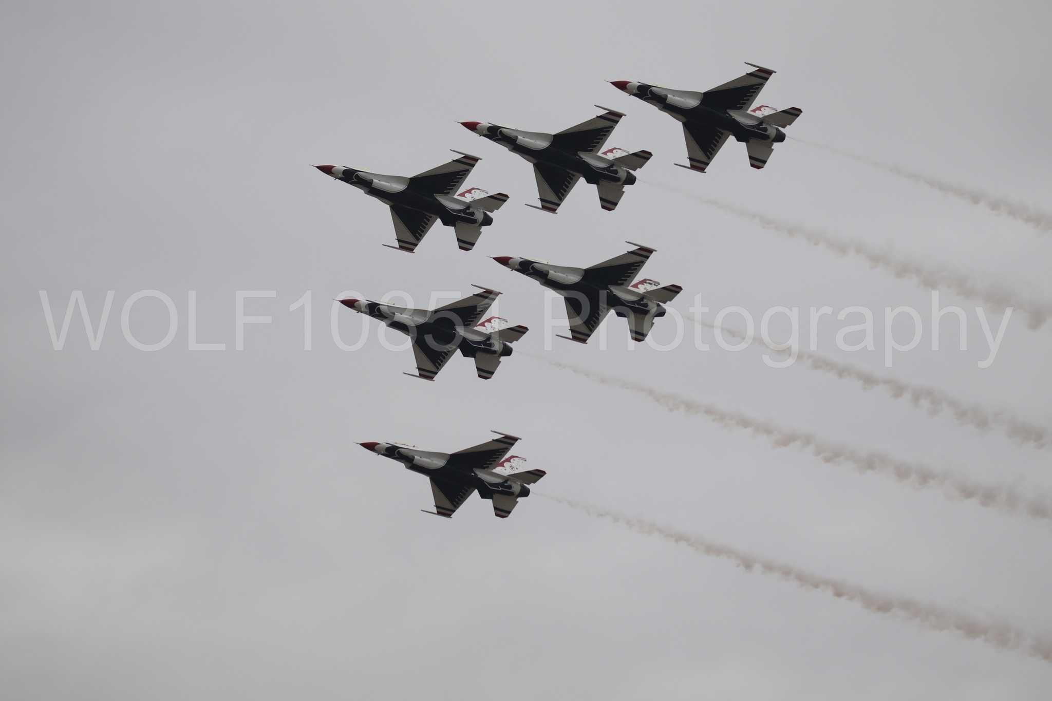 F-16 Fighting Falcon | Red White and Blue | Thunderbirds | WOLF10851 Photography