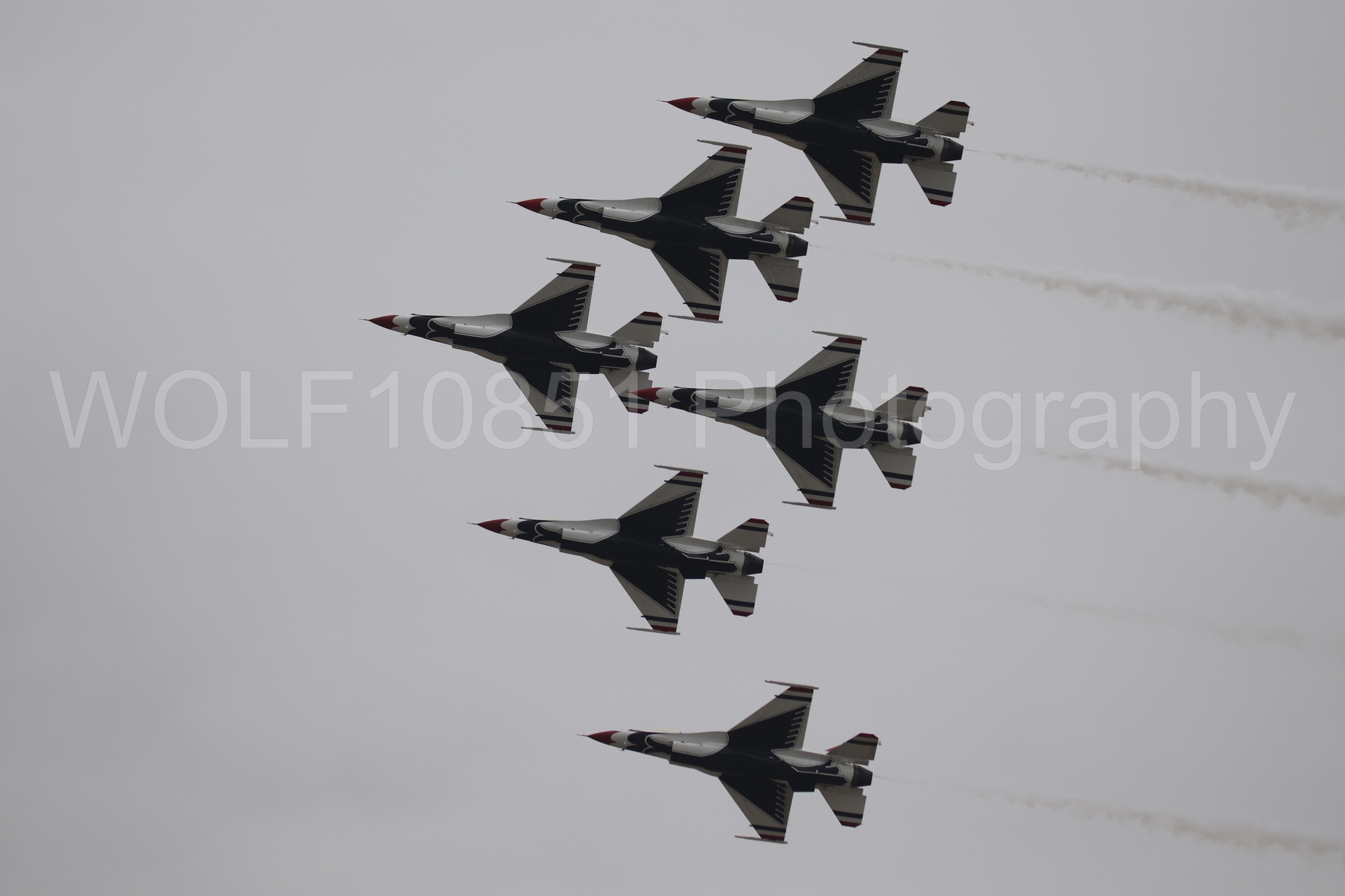 F-16 Fighting Falcon | Red White and Blue | Thunderbirds | WOLF10851 Photography
