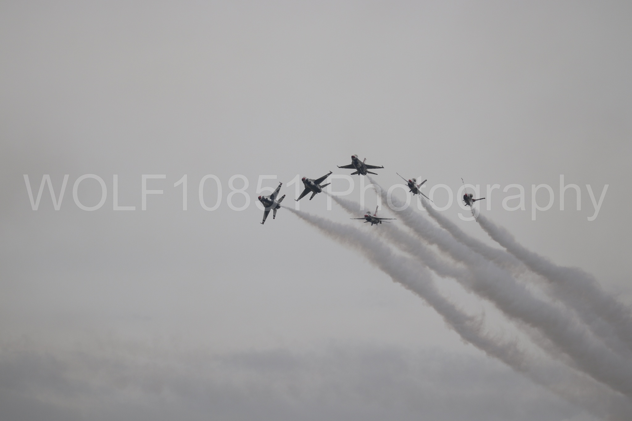 F-16 Fighting Falcon | Red White and Blue | Thunderbirds | WOLF10851 Photography