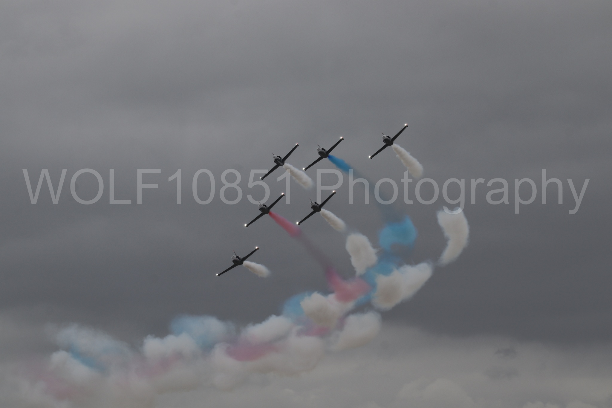 L-39 Albatros | All Black Red lettering | The Patriots Jet Demonstration Team | WOLF10851 Photography