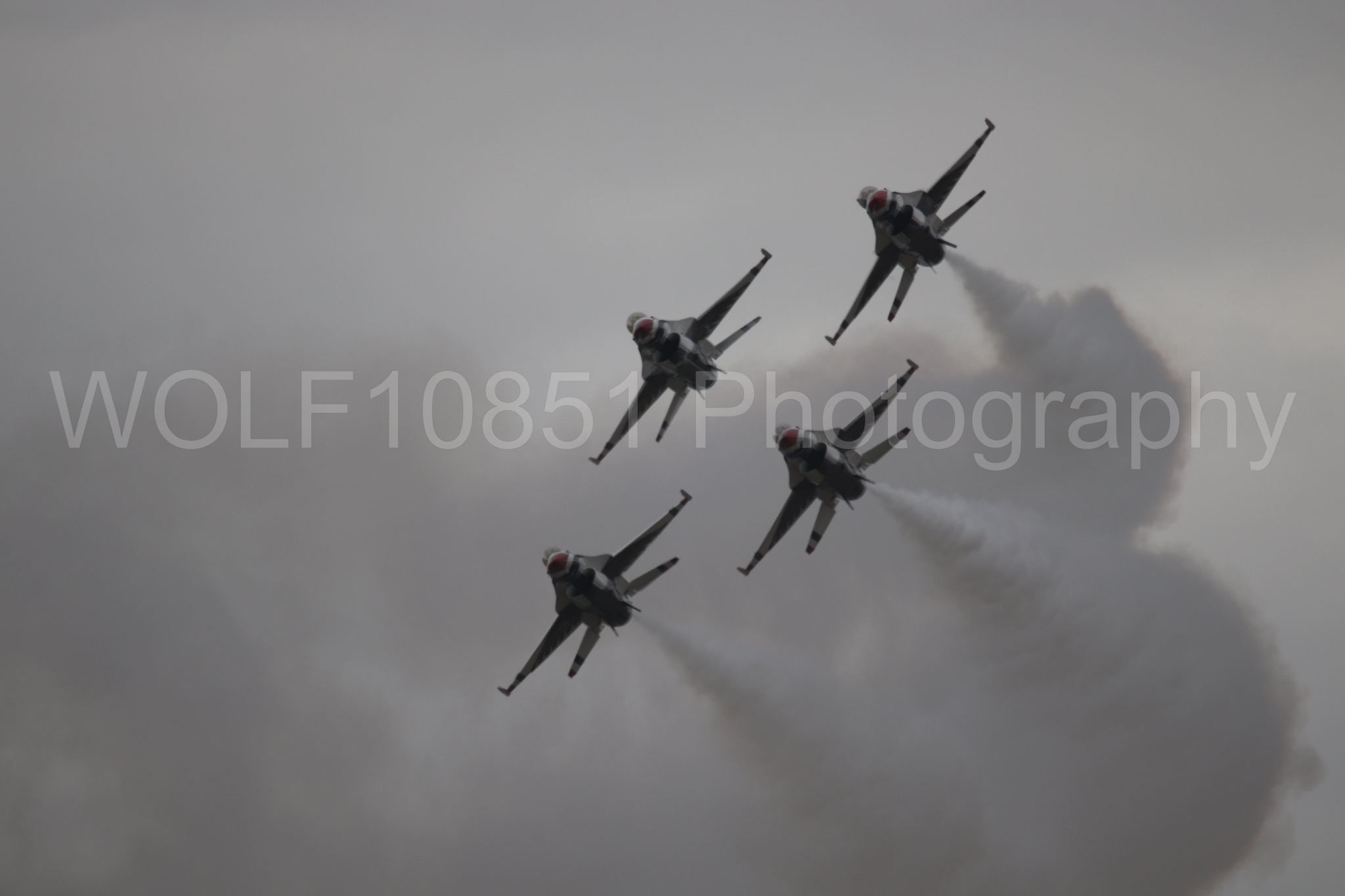 F-16 Fighting Falcon | Red White and Blue | Thunderbirds | WOLF10851 Photography