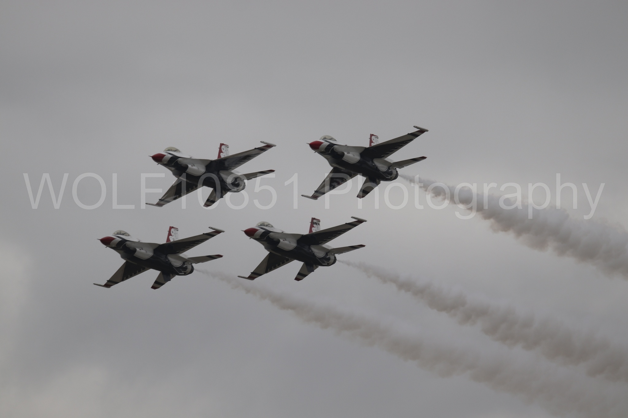 F-16 Fighting Falcon | Red White and Blue | Thunderbirds | WOLF10851 Photography