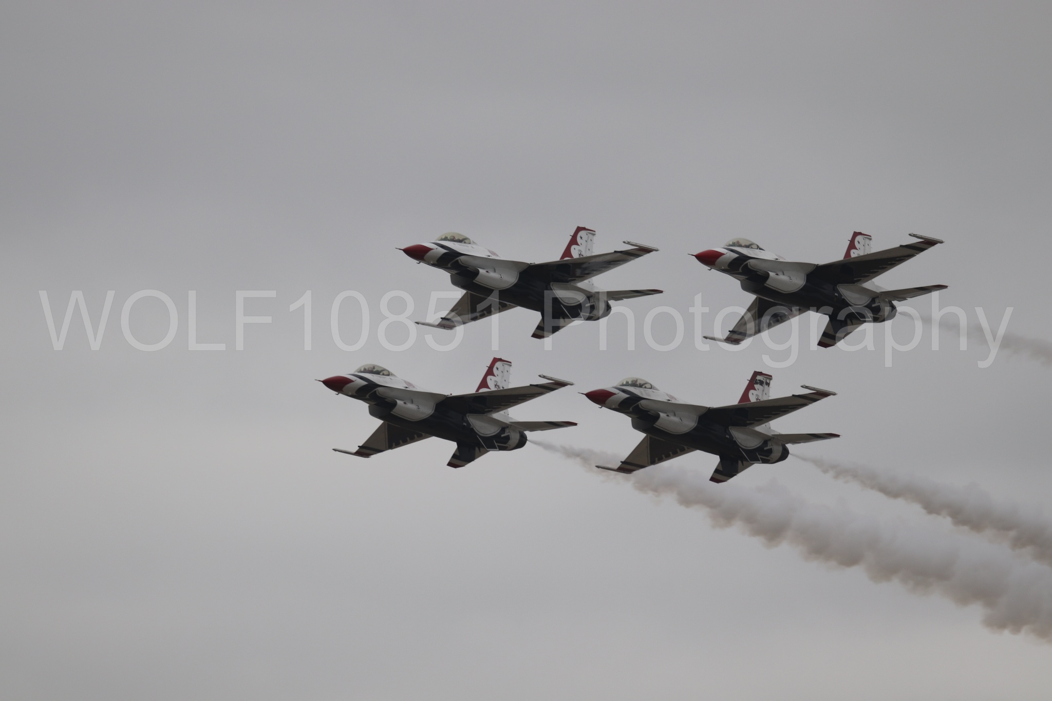 F-16 Fighting Falcon | Red White and Blue | Thunderbirds | WOLF10851 Photography