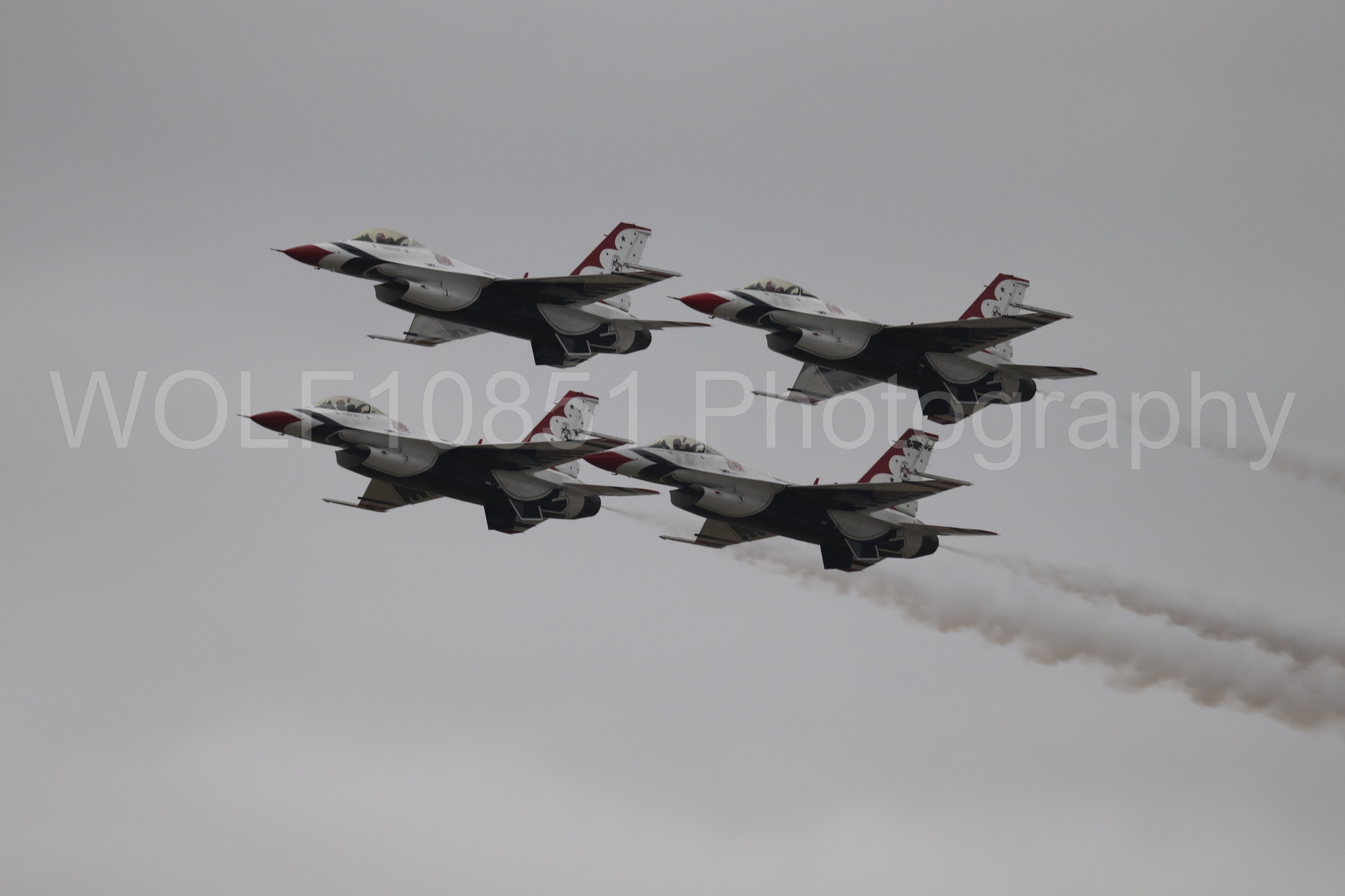 F-16 Fighting Falcon | Red White and Blue | Thunderbirds | WOLF10851 Photography