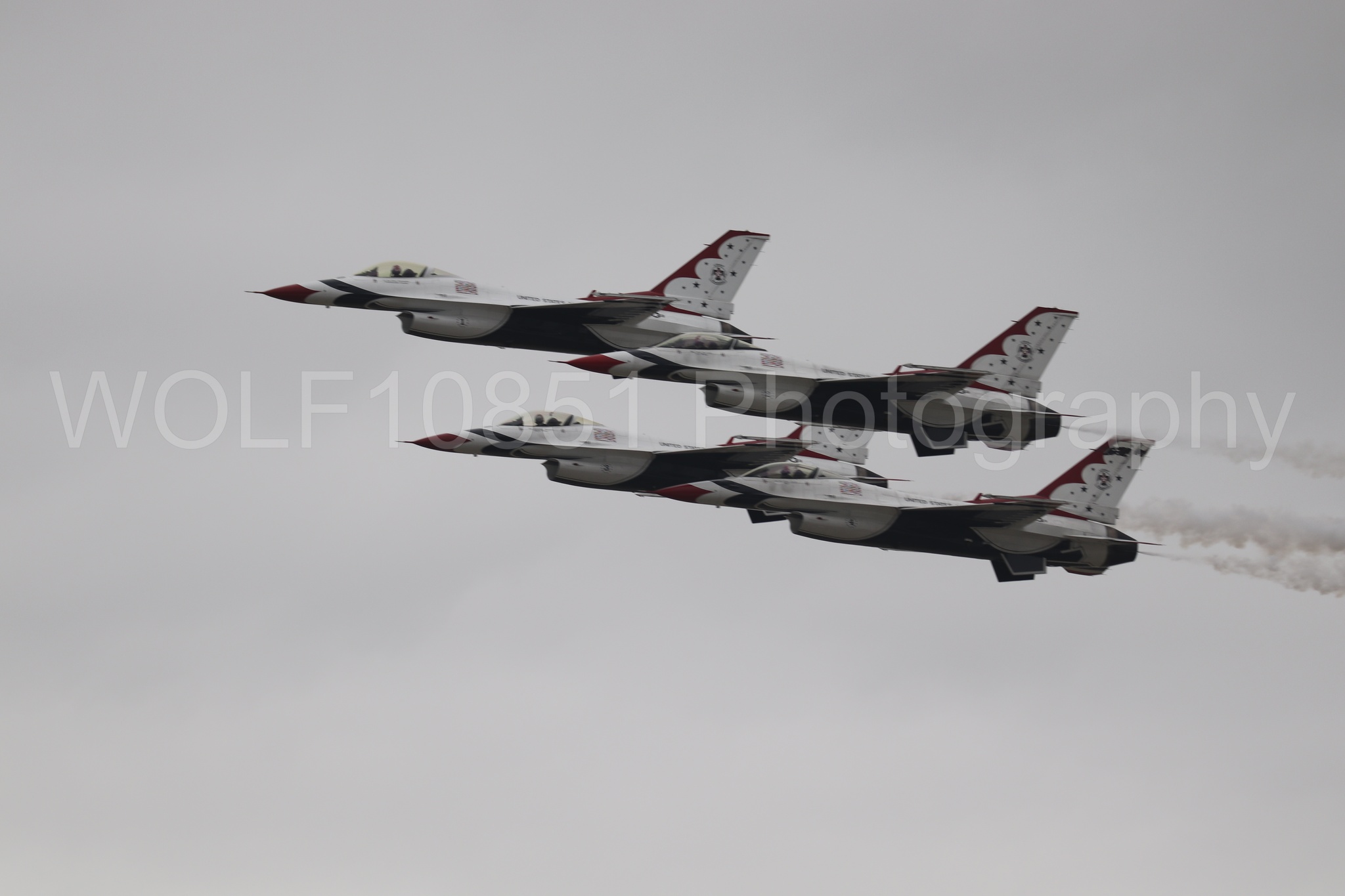 F-16 Fighting Falcon | Red White and Blue | Thunderbirds | WOLF10851 Photography
