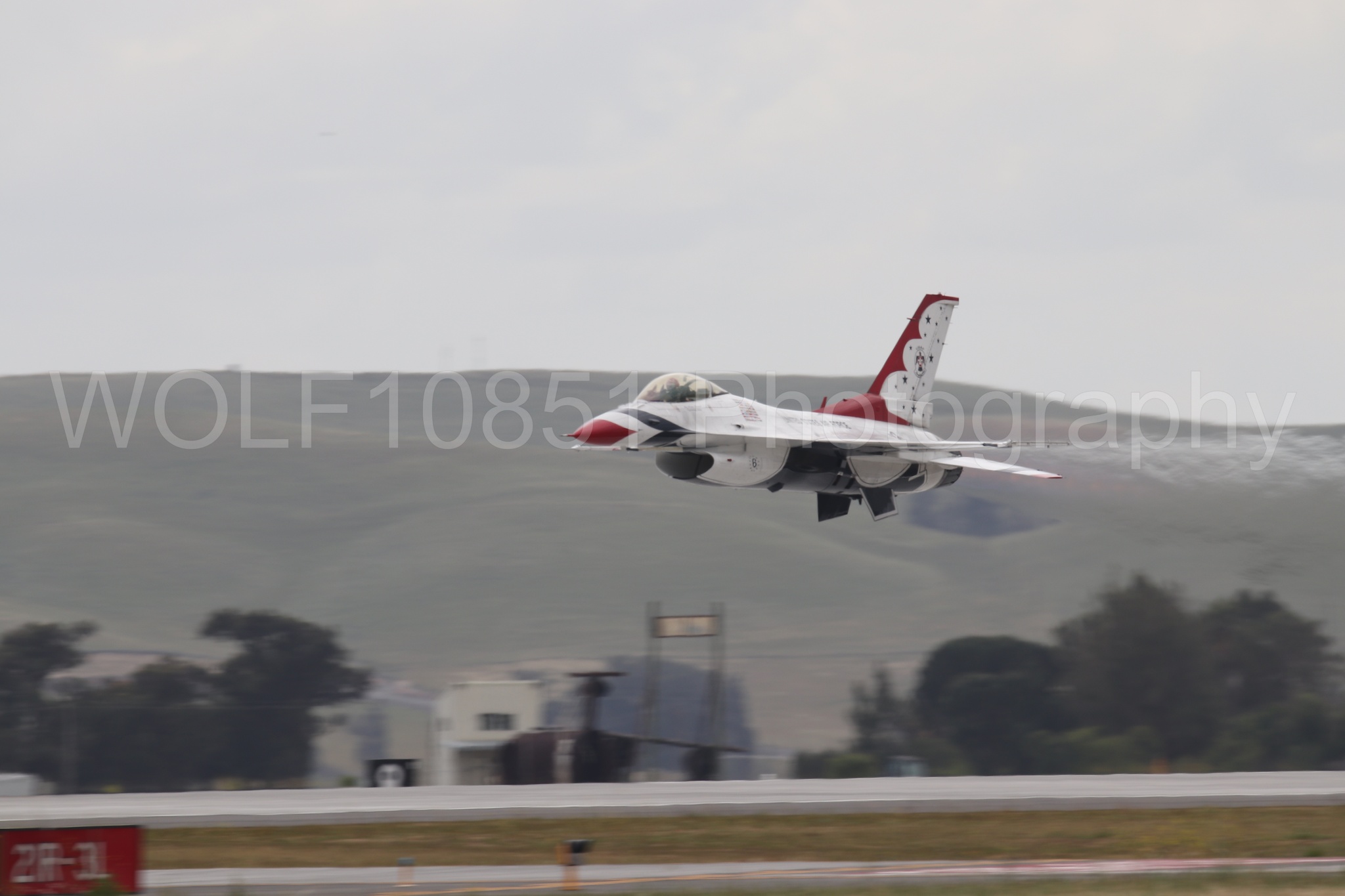 F-16 Fighting Falcon | Red White and Blue | Thunderbirds | WOLF10851 Photography