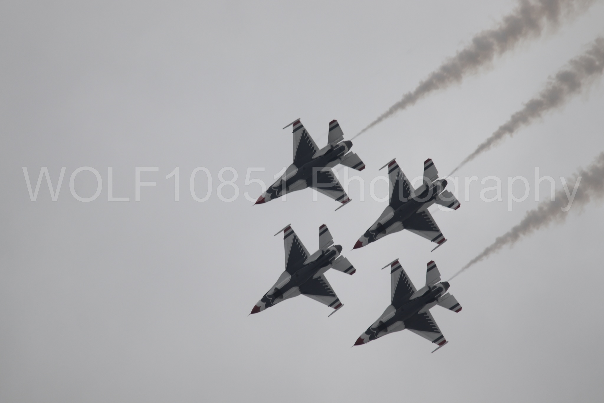 F-16 Fighting Falcon | Red White and Blue | Thunderbirds | WOLF10851 Photography