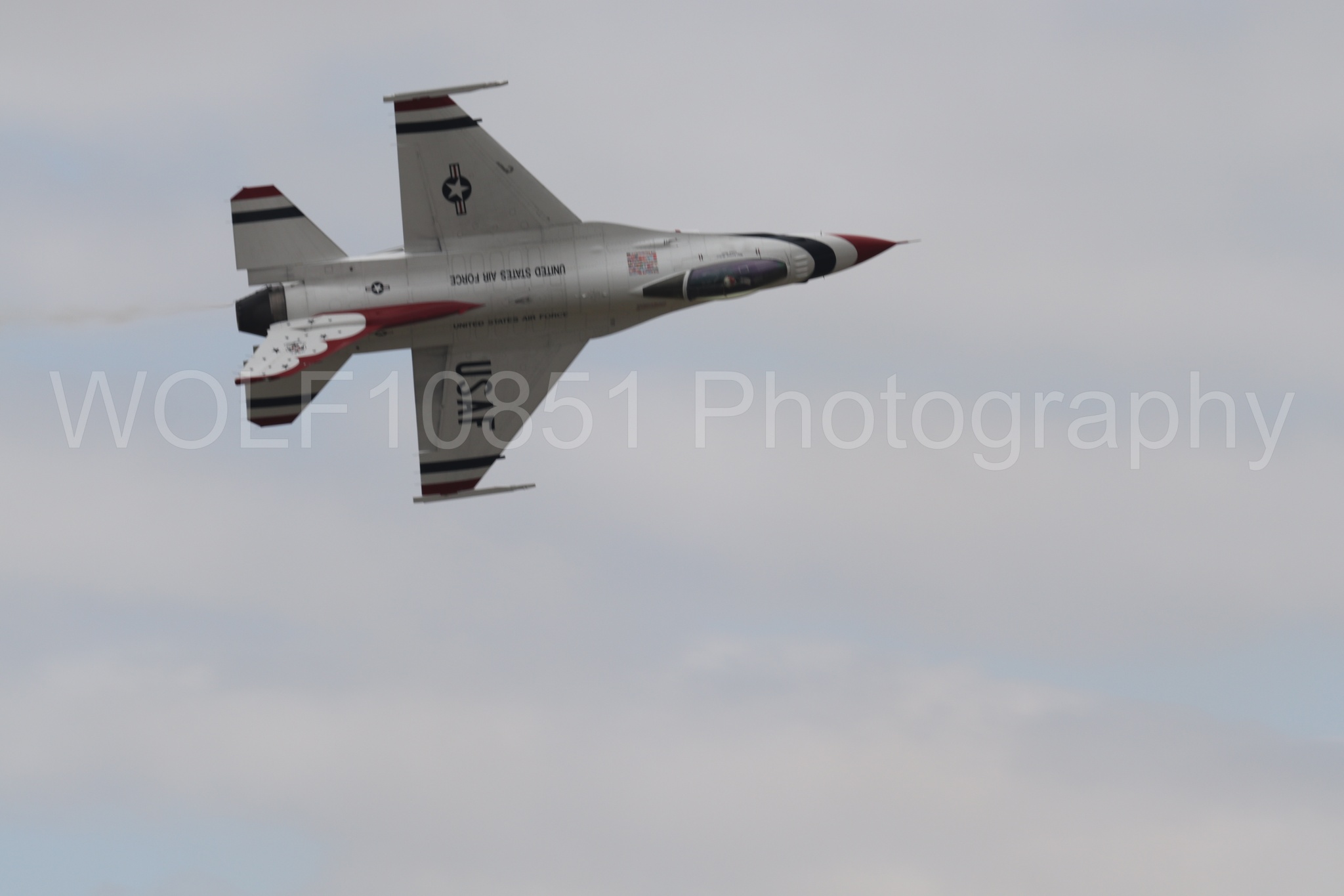 F-16 Fighting Falcon | Red White and Blue | Thunderbirds | WOLF10851 Photography
