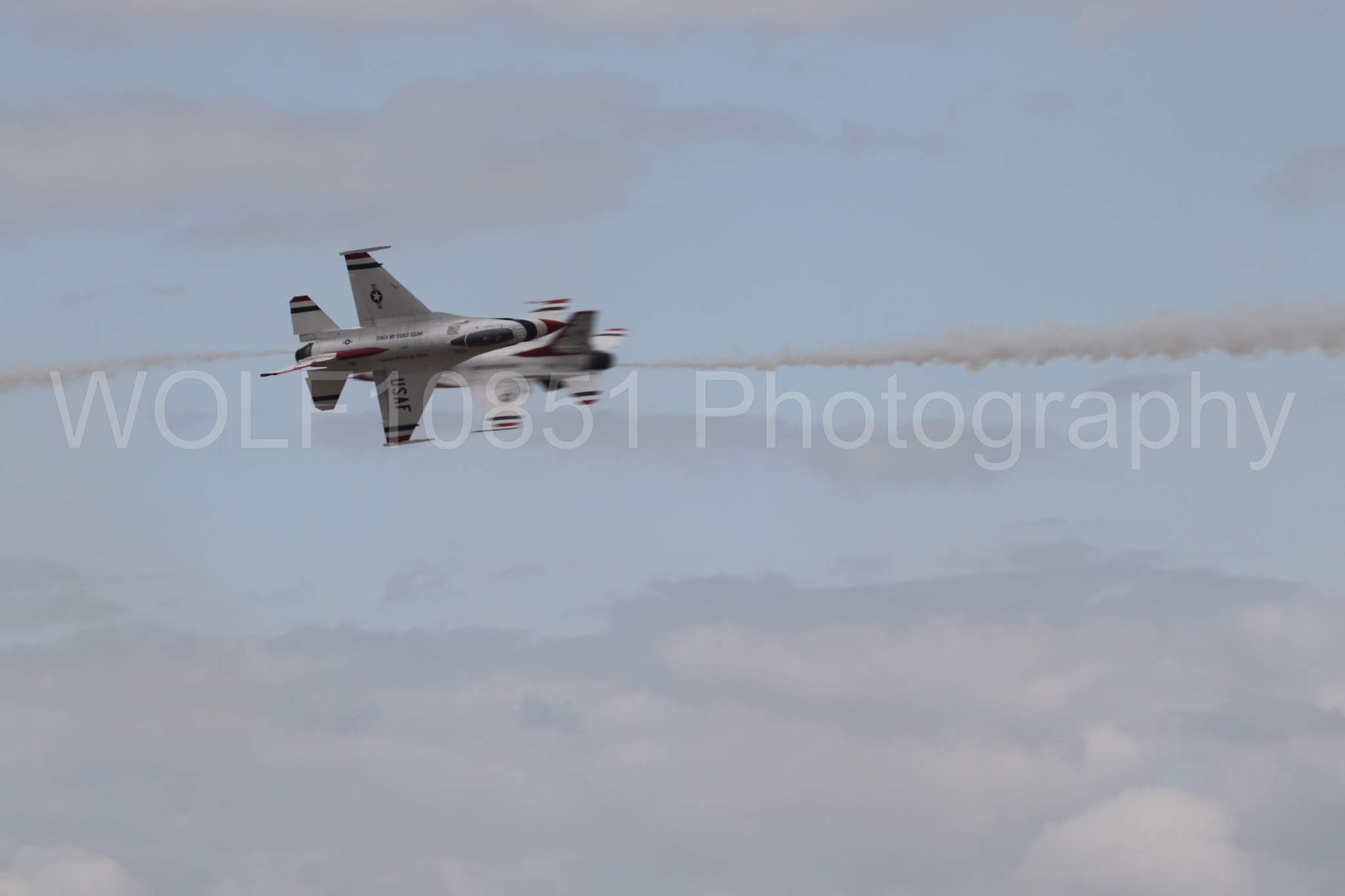 F-16 Fighting Falcon | Red White and Blue | Thunderbirds | WOLF10851 Photography