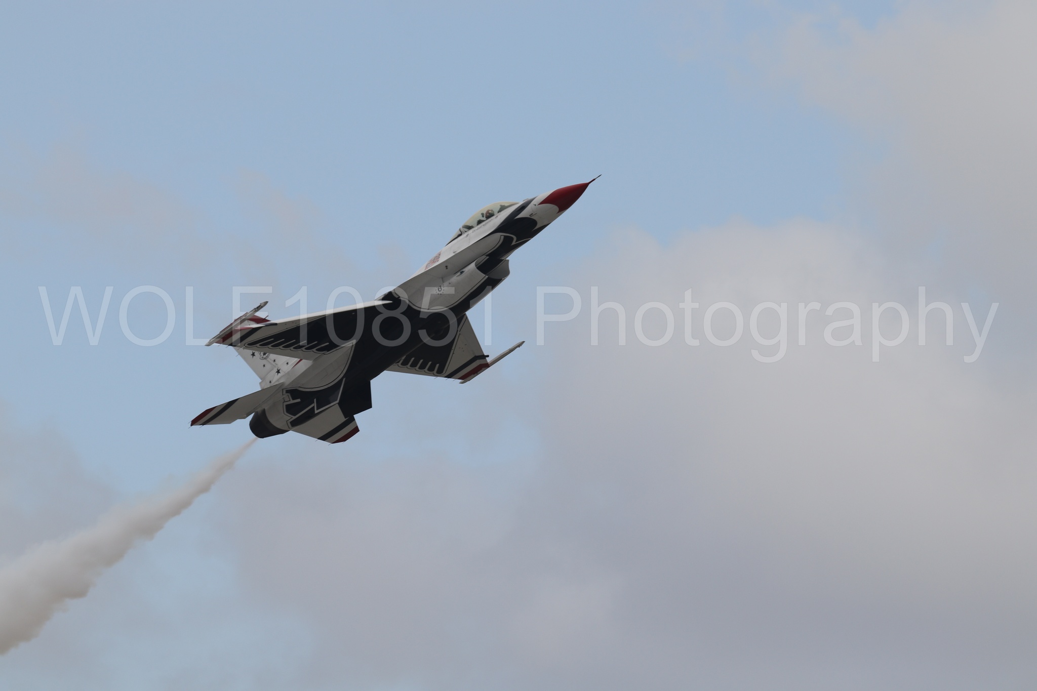 F-16 Fighting Falcon | Red White and Blue | Thunderbirds | WOLF10851 Photography