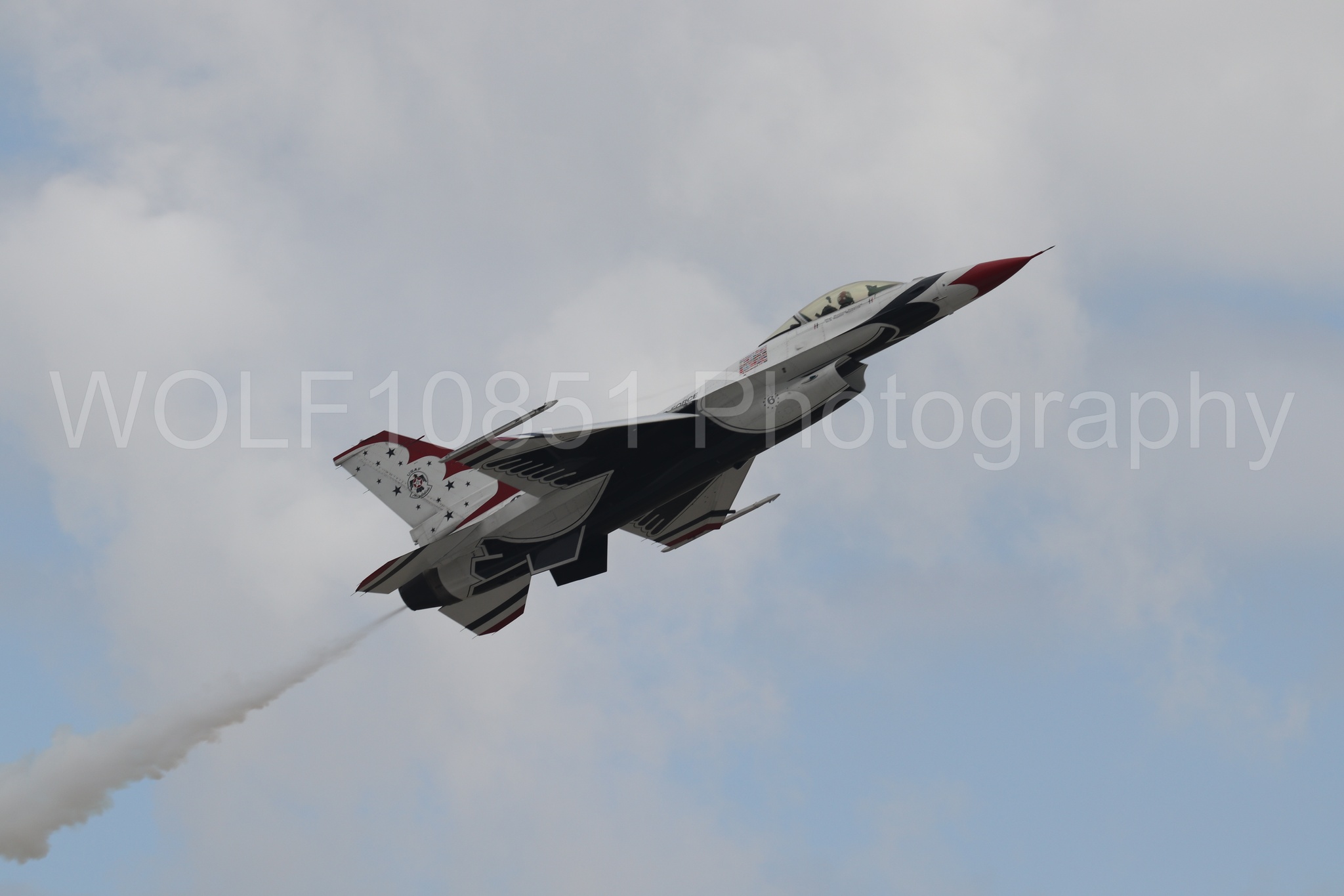 F-16 Fighting Falcon | Red White and Blue | Thunderbirds | WOLF10851 Photography