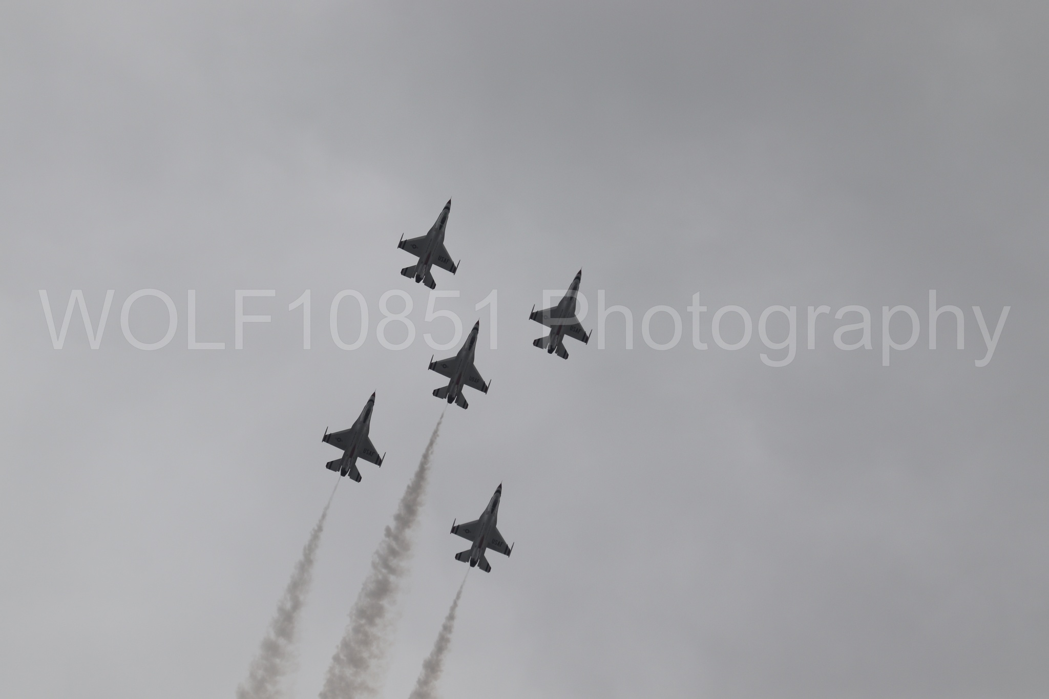 F-16 Fighting Falcon | Red White and Blue | Thunderbirds | WOLF10851 Photography