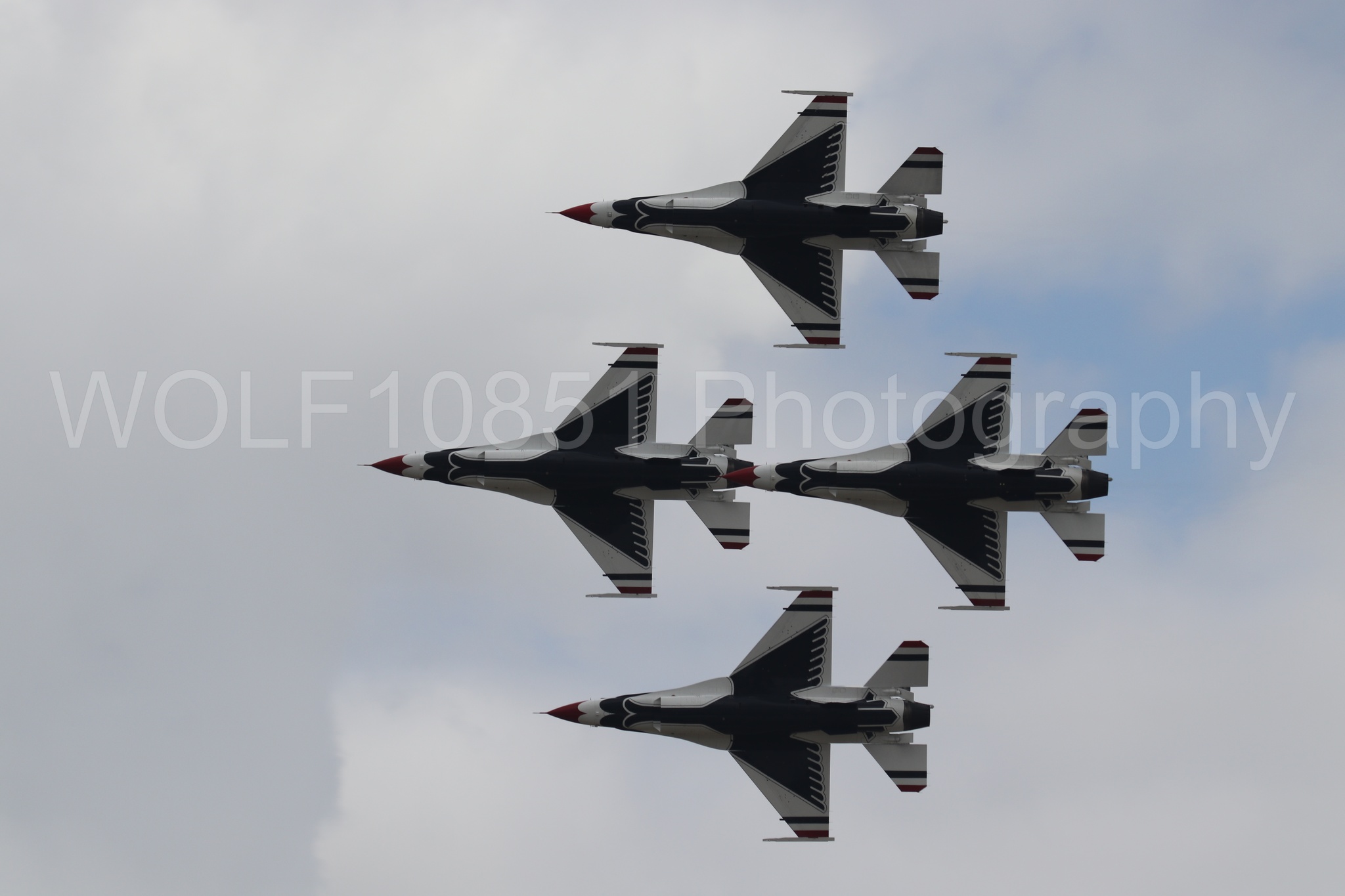F-16 Fighting Falcon | Red White and Blue | Thunderbirds | WOLF10851 Photography