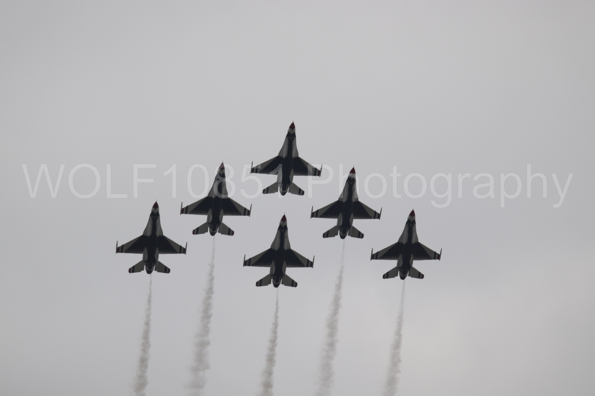 F-16 Fighting Falcon | Red White and Blue | Thunderbirds | WOLF10851 Photography